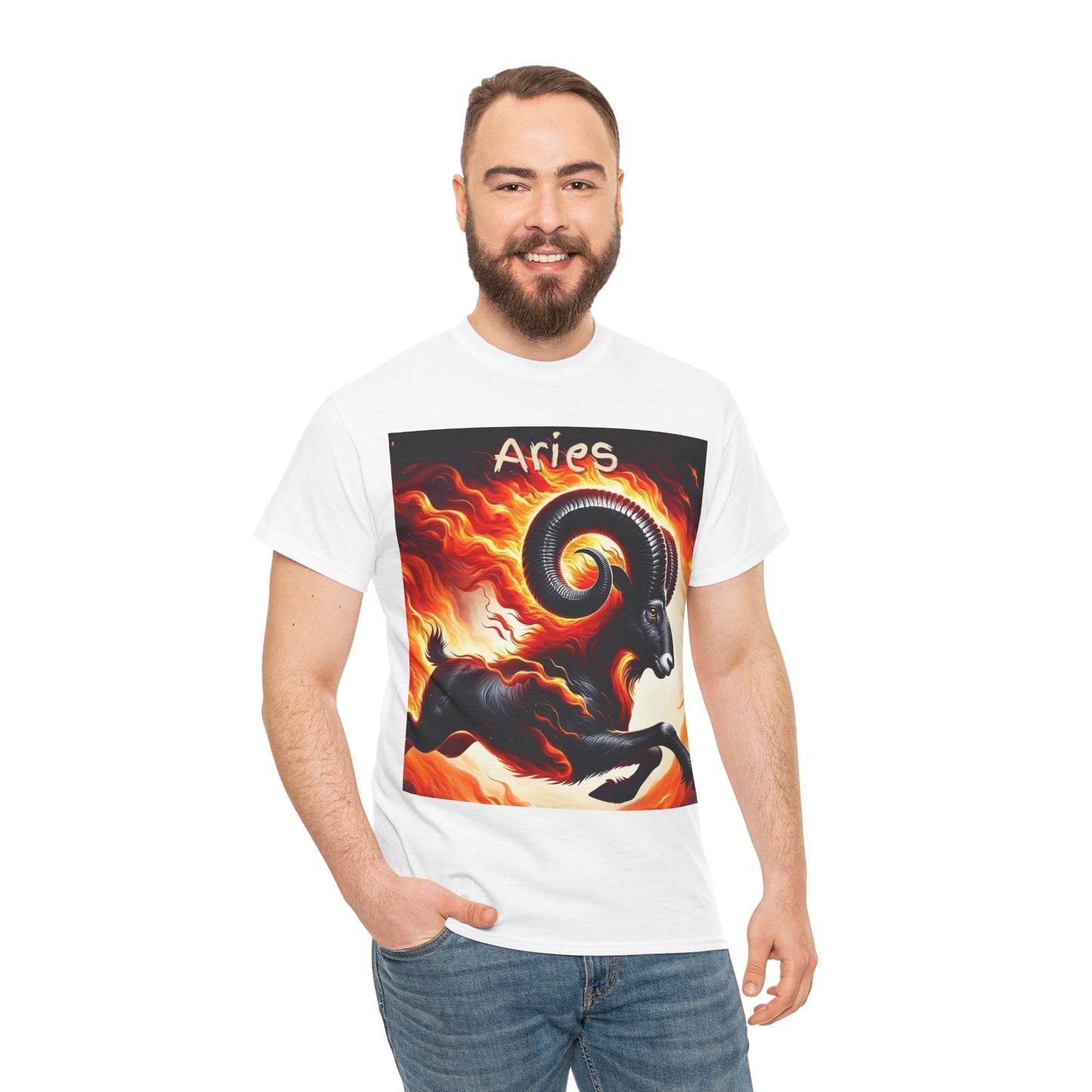 Aries Unisex Heavy Cotton Tee