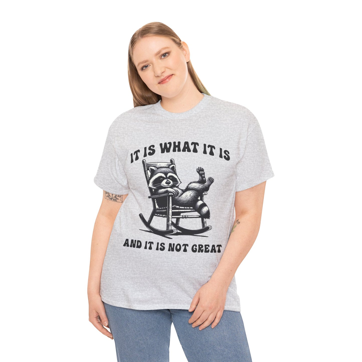 It Is What It Is Unisex Heavy Cotton Tee