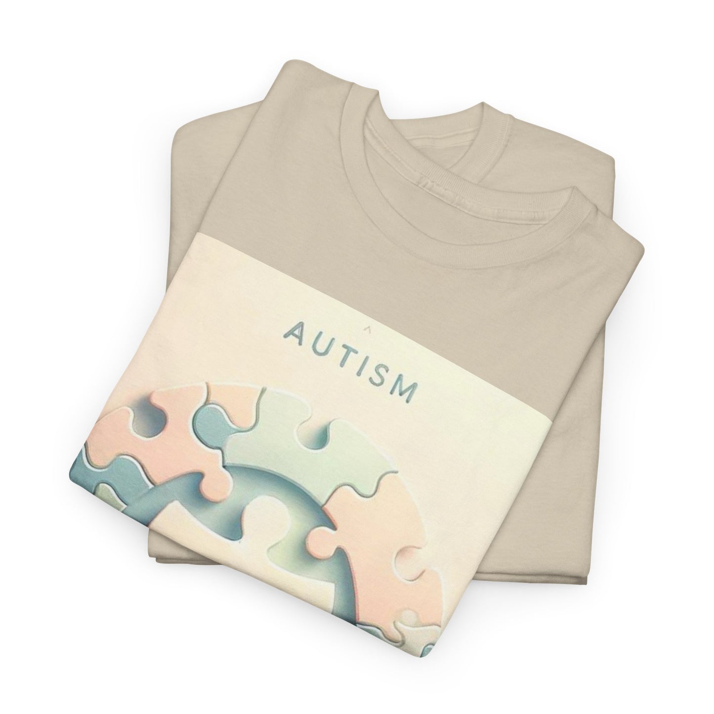 Autism Circle Unisex Heavy Cotton Tee