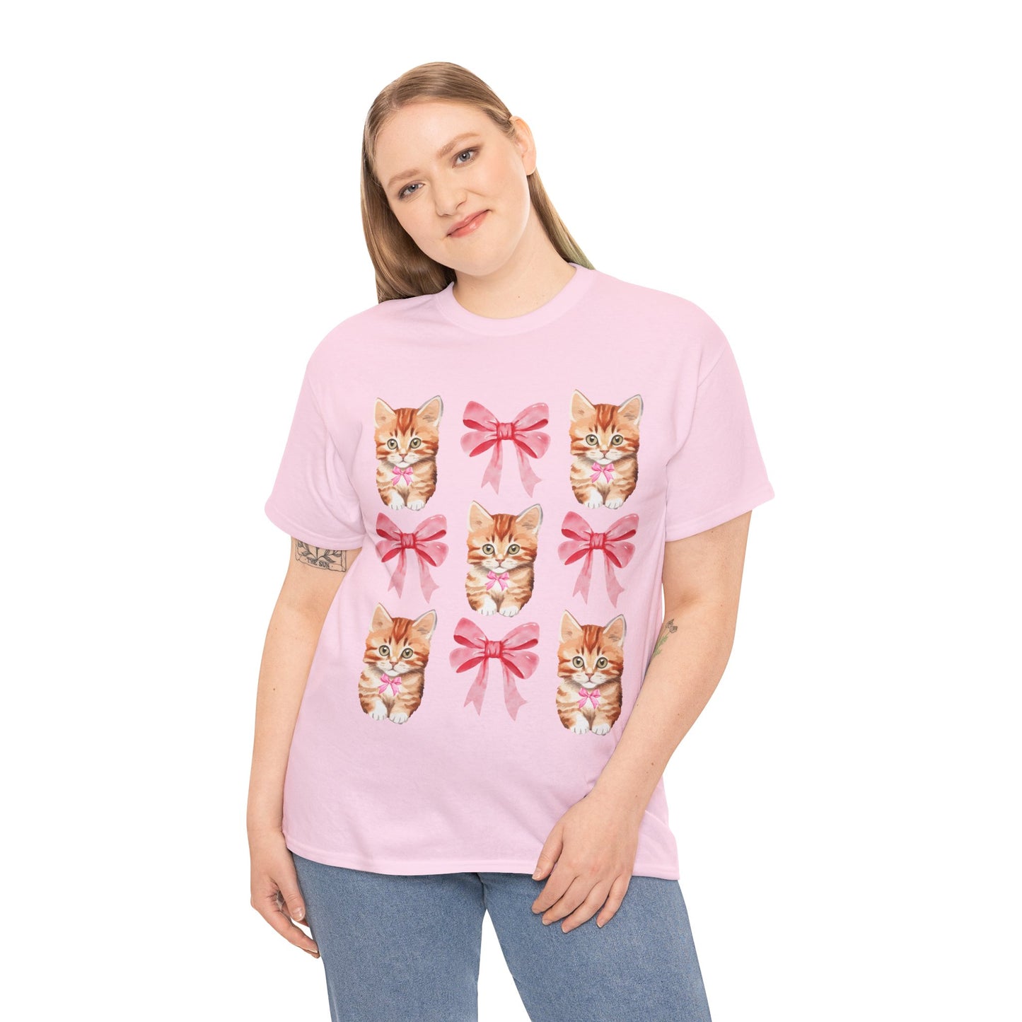 Cat Coquette Unisex Heavy Cotton Tee