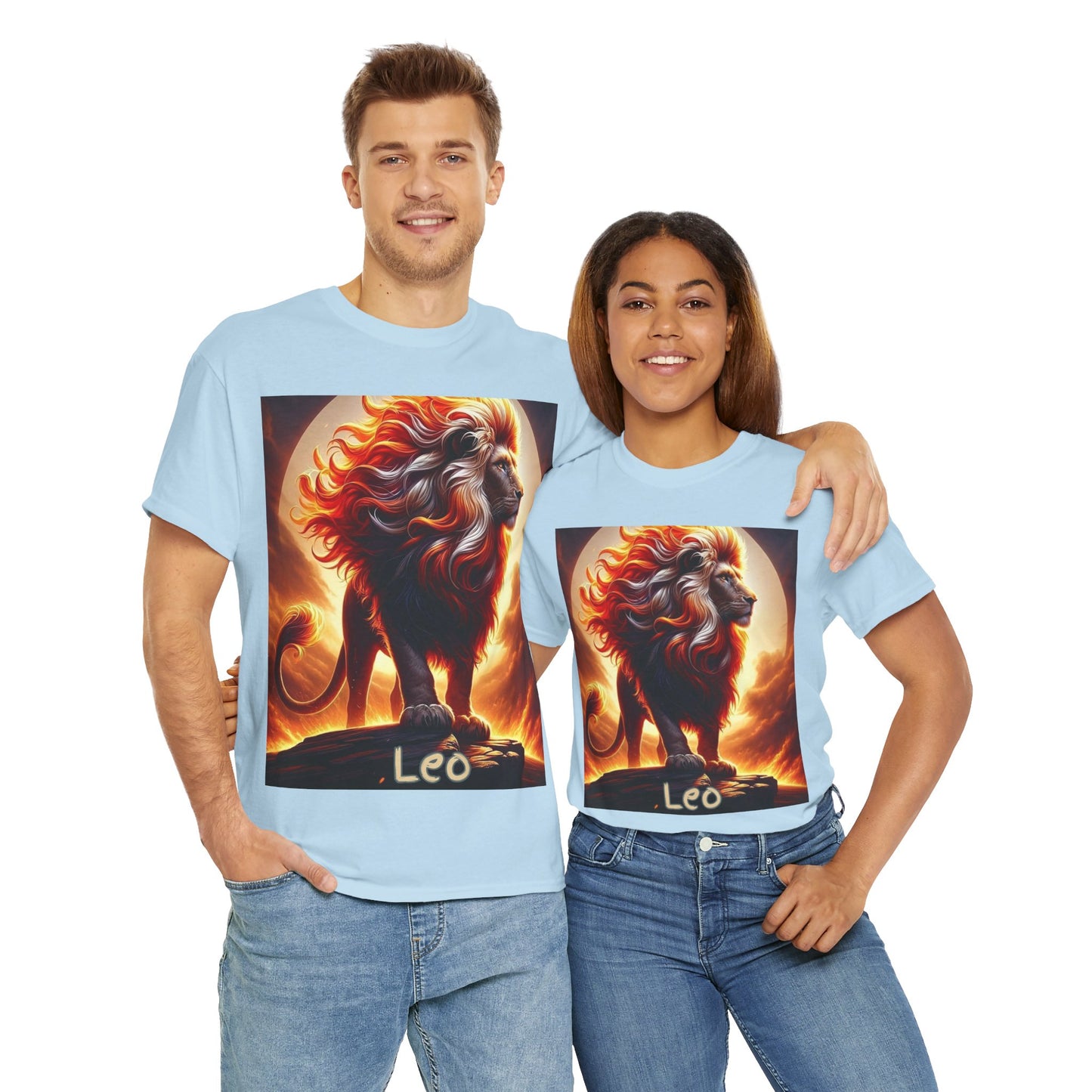 Leo Unisex Heavy Cotton Tee