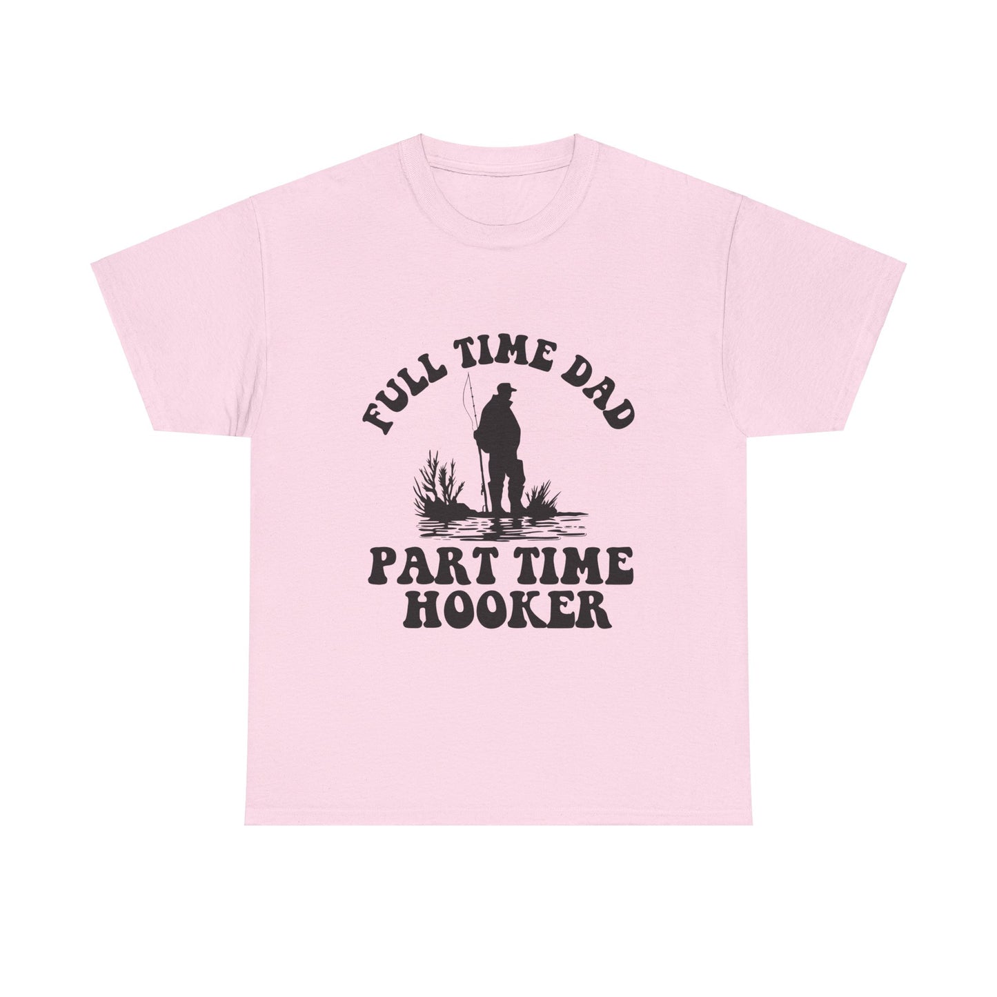 Full Time Dad Unisex Heavy Cotton Tee