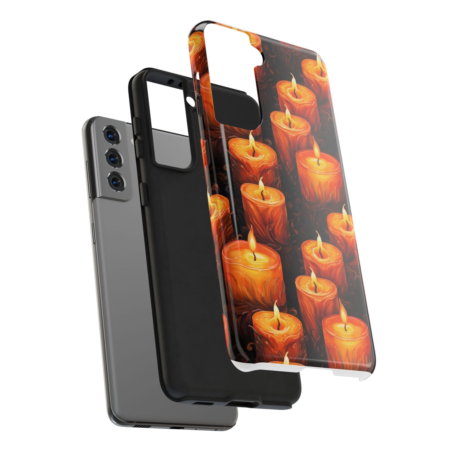 Halloween Candles Tough Phone Cases