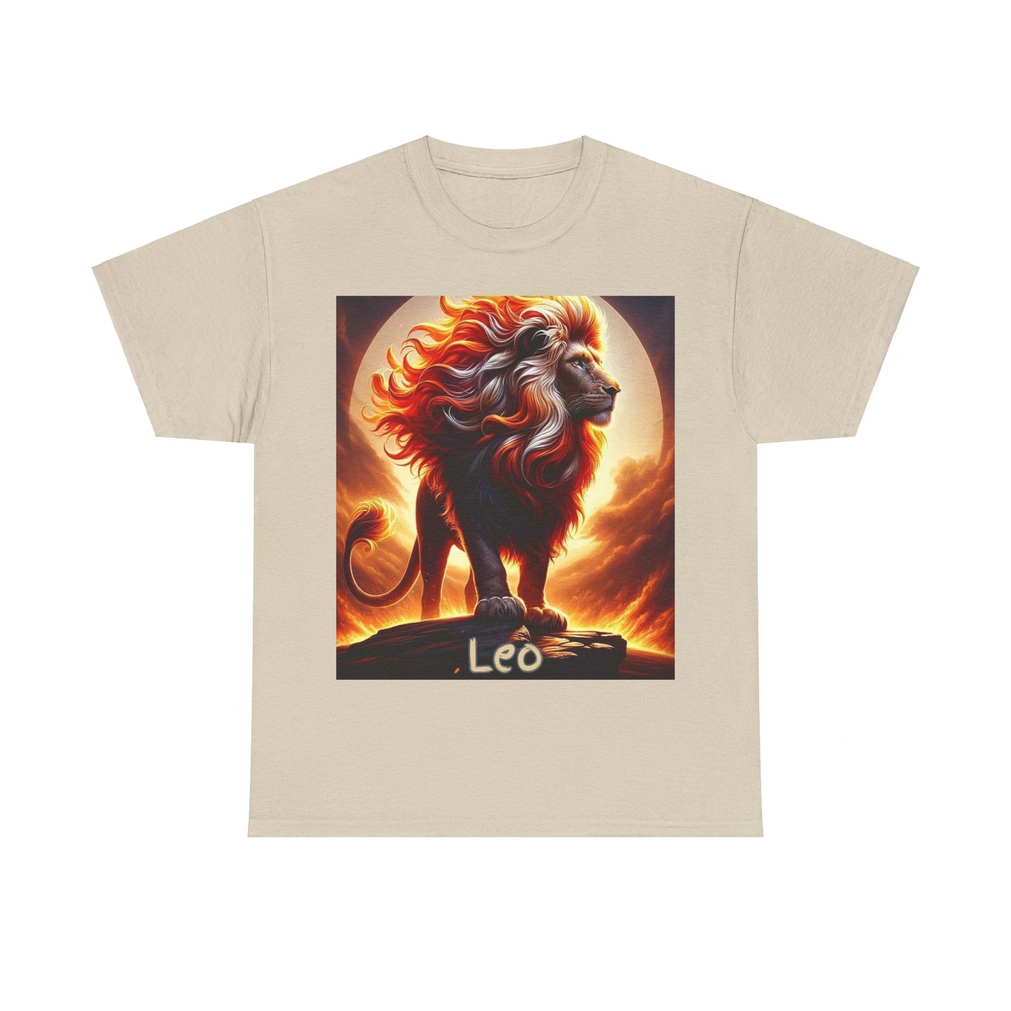 Leo Unisex Heavy Cotton Tee