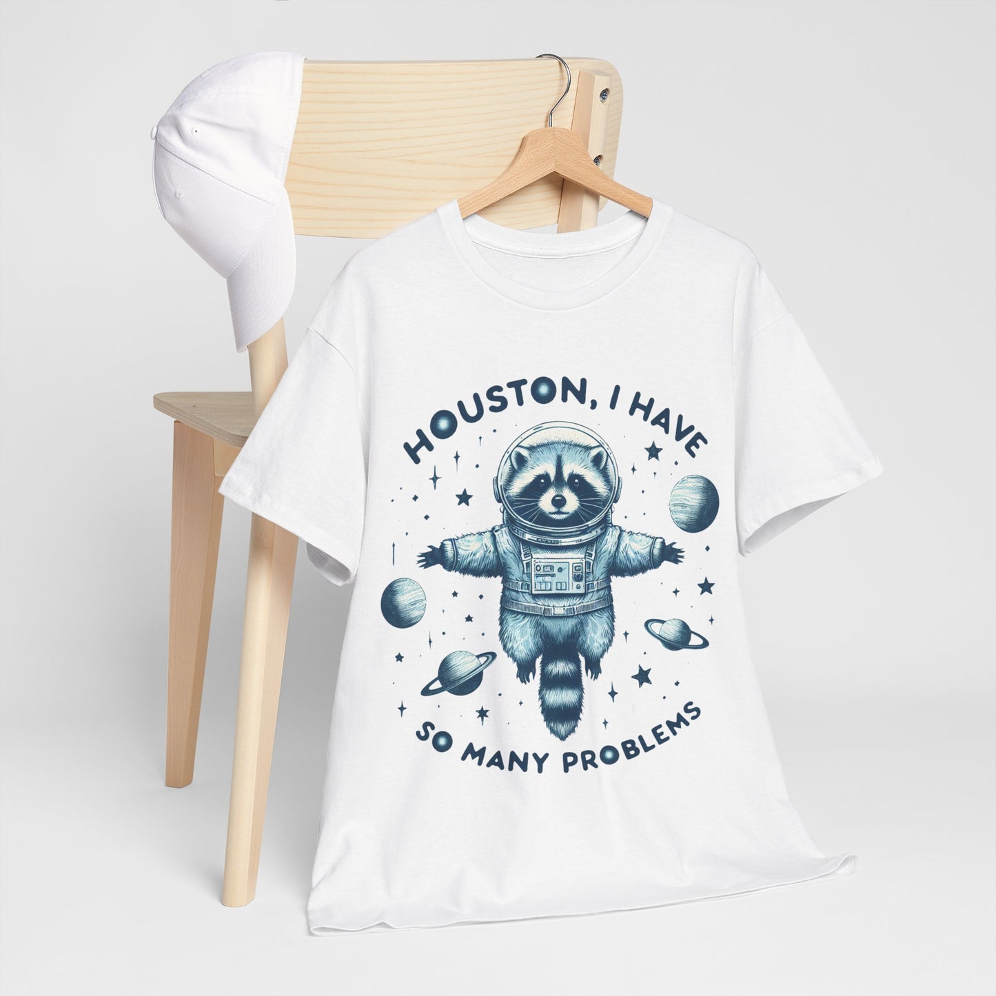 Houston I Have So Many Problems Unisex Heavy Cotton Tee