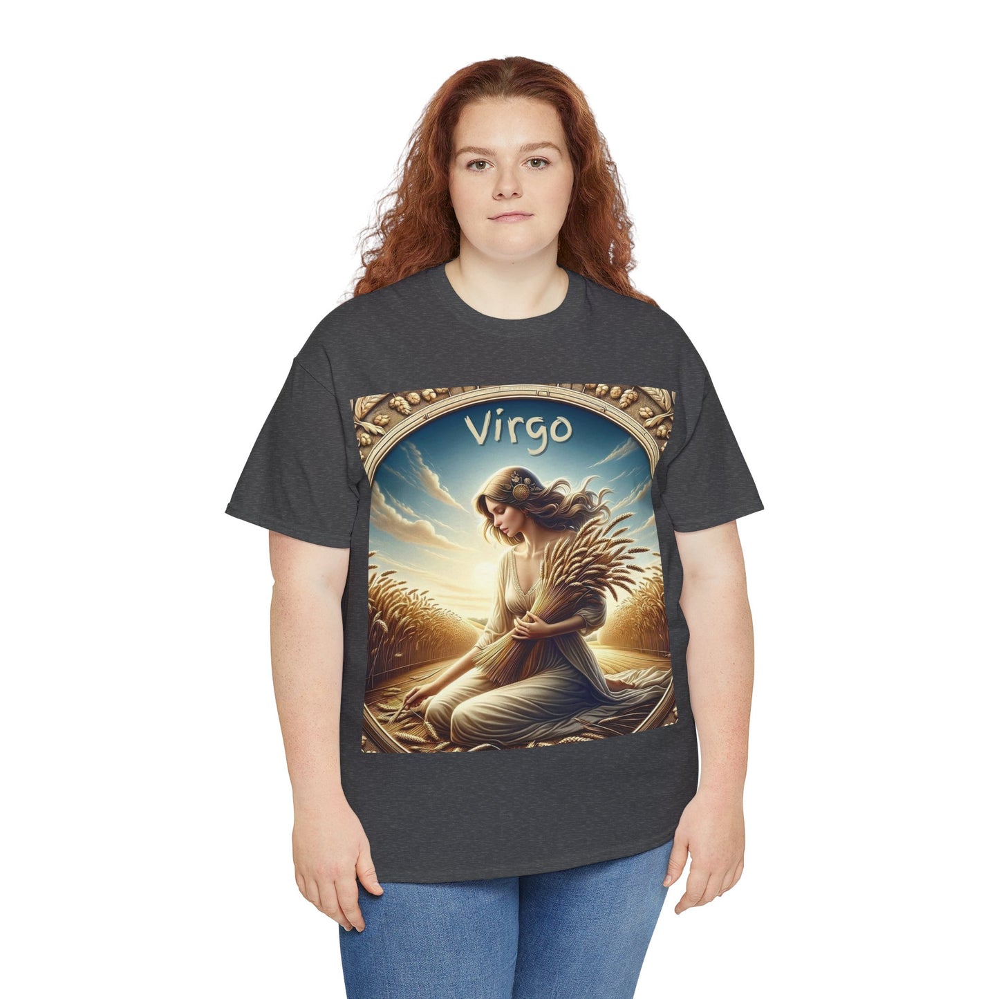 Virgo Unisex Heavy Cotton Tee