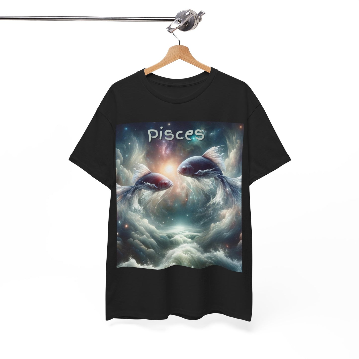 Pisces Unisex Heavy Cotton Tee
