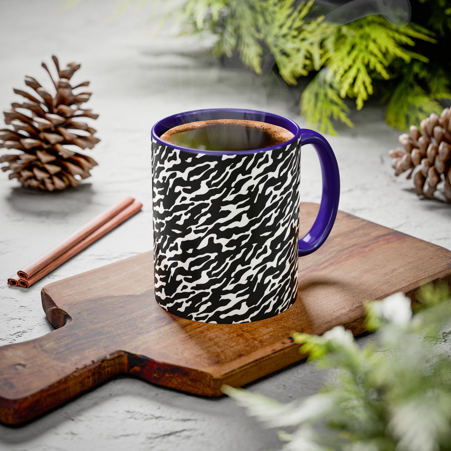 Zebra Print Colorful Mugs, 11oz