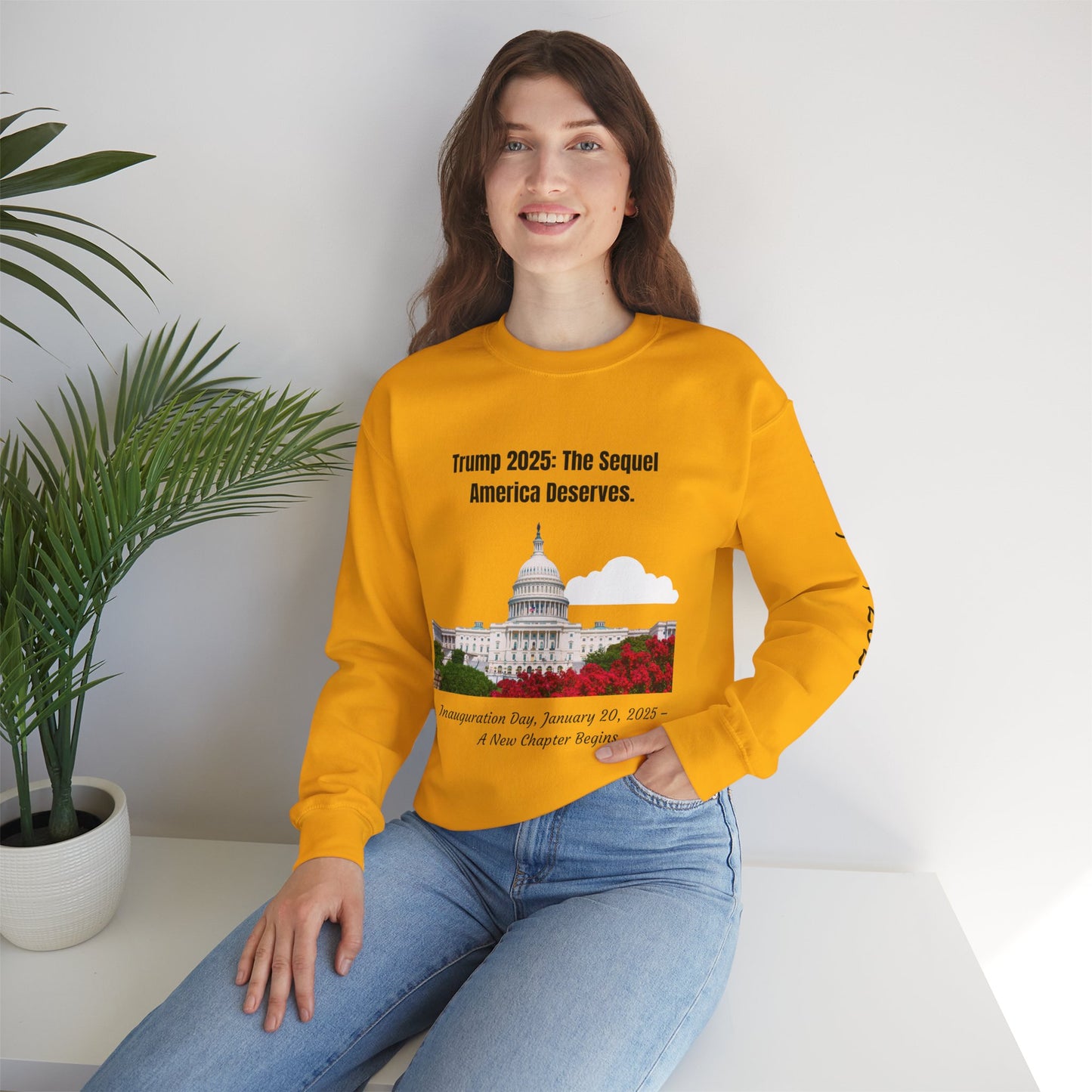 Trump 2025: The Sequel Inauguration 2025 Unisex Heavy Blend™ Crewneck Sweatshirt