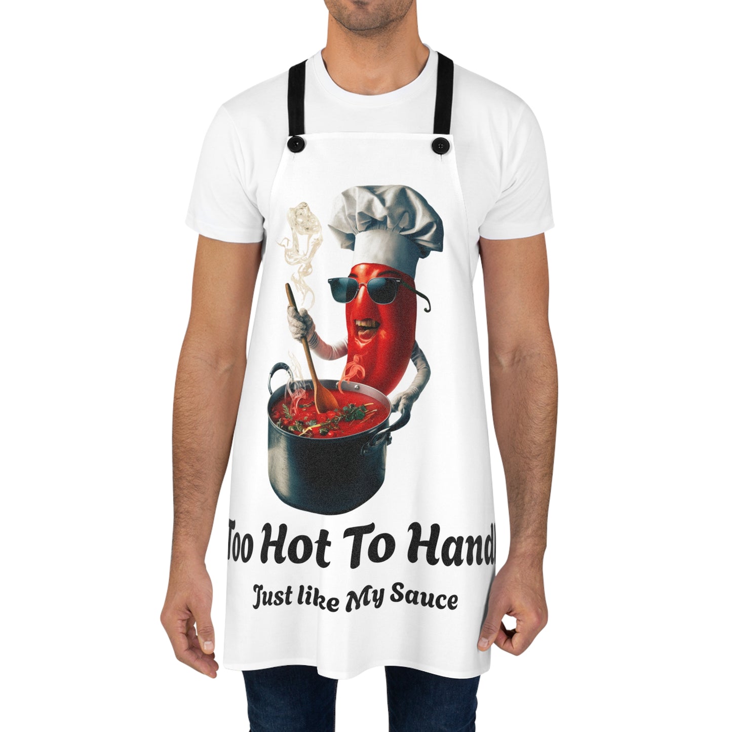 Too Hot Too Handle Apron (AOP)