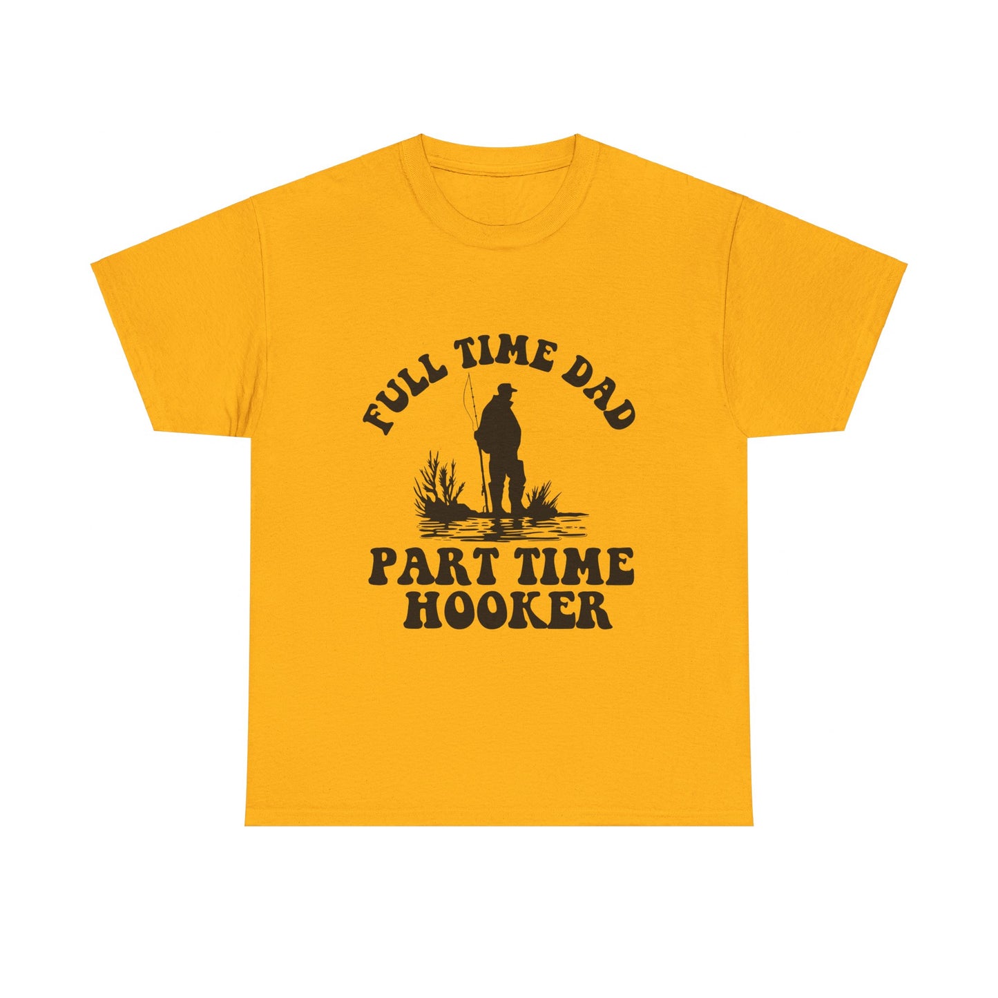 Full Time Dad Unisex Heavy Cotton Tee