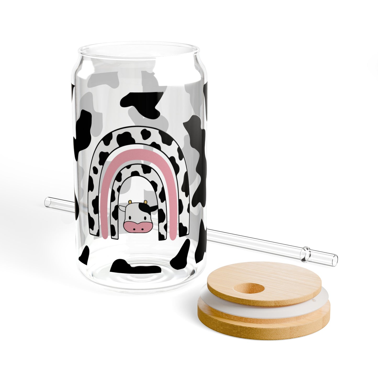 Holy Cow Sipper Glass, 16oz