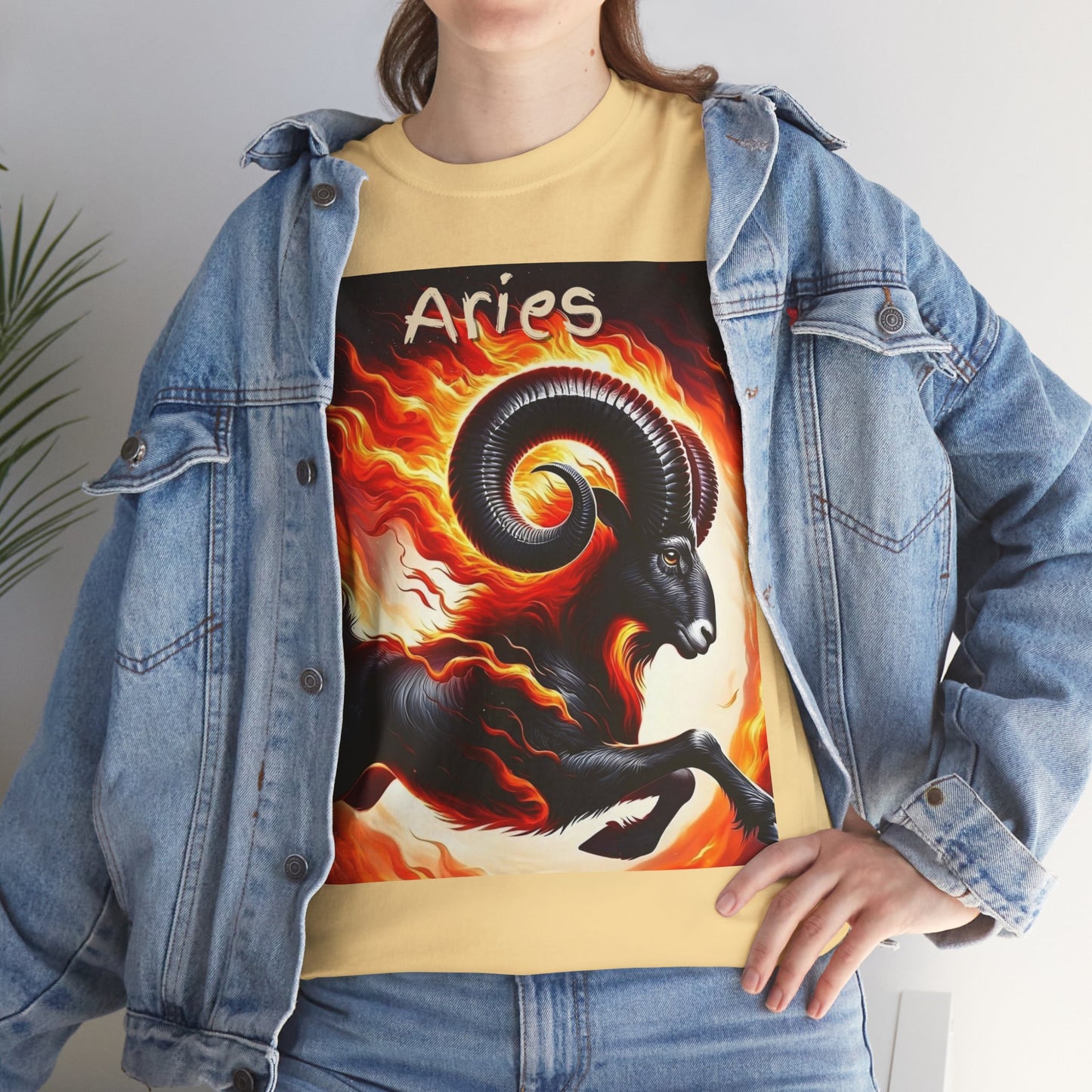 Aries Unisex Heavy Cotton Tee