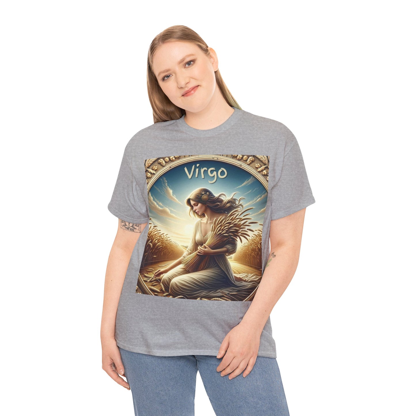 Virgo Unisex Heavy Cotton Tee