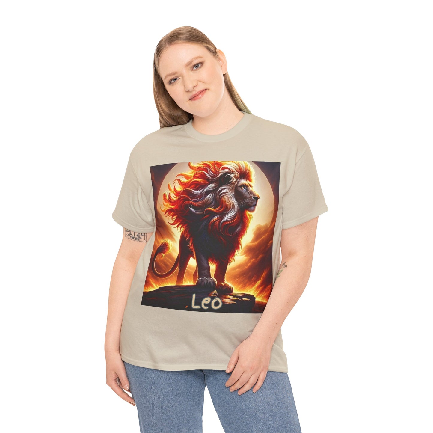 Leo Unisex Heavy Cotton Tee