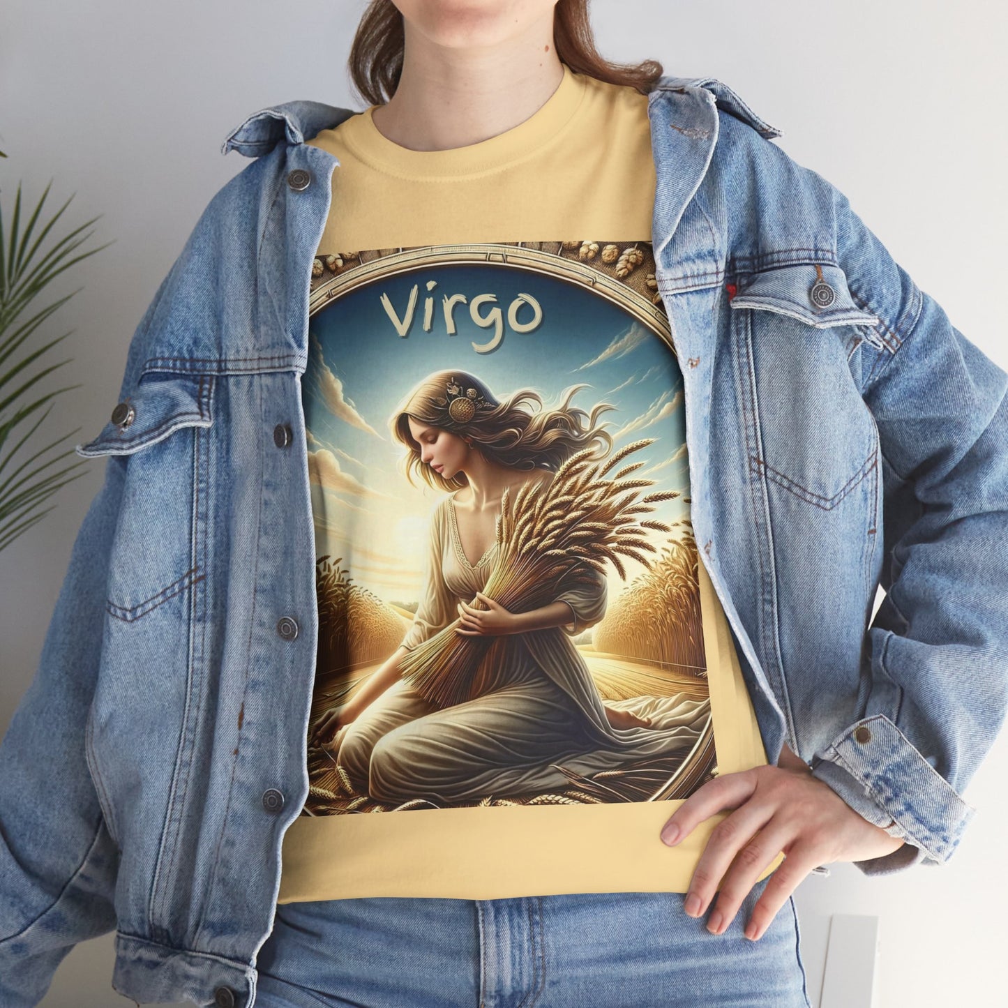 Virgo Unisex Heavy Cotton Tee