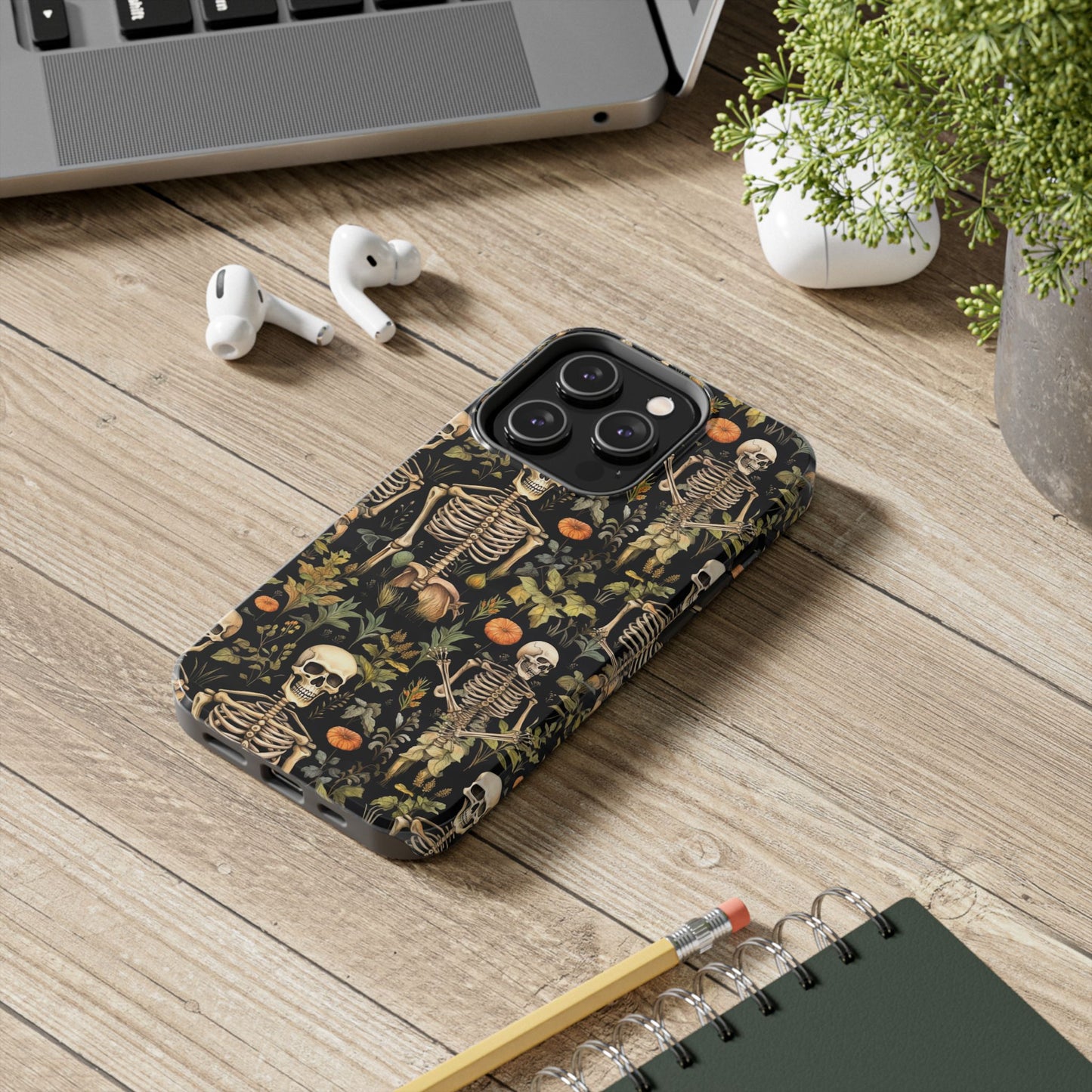 Halloween Skeleton Tough Phone Cases