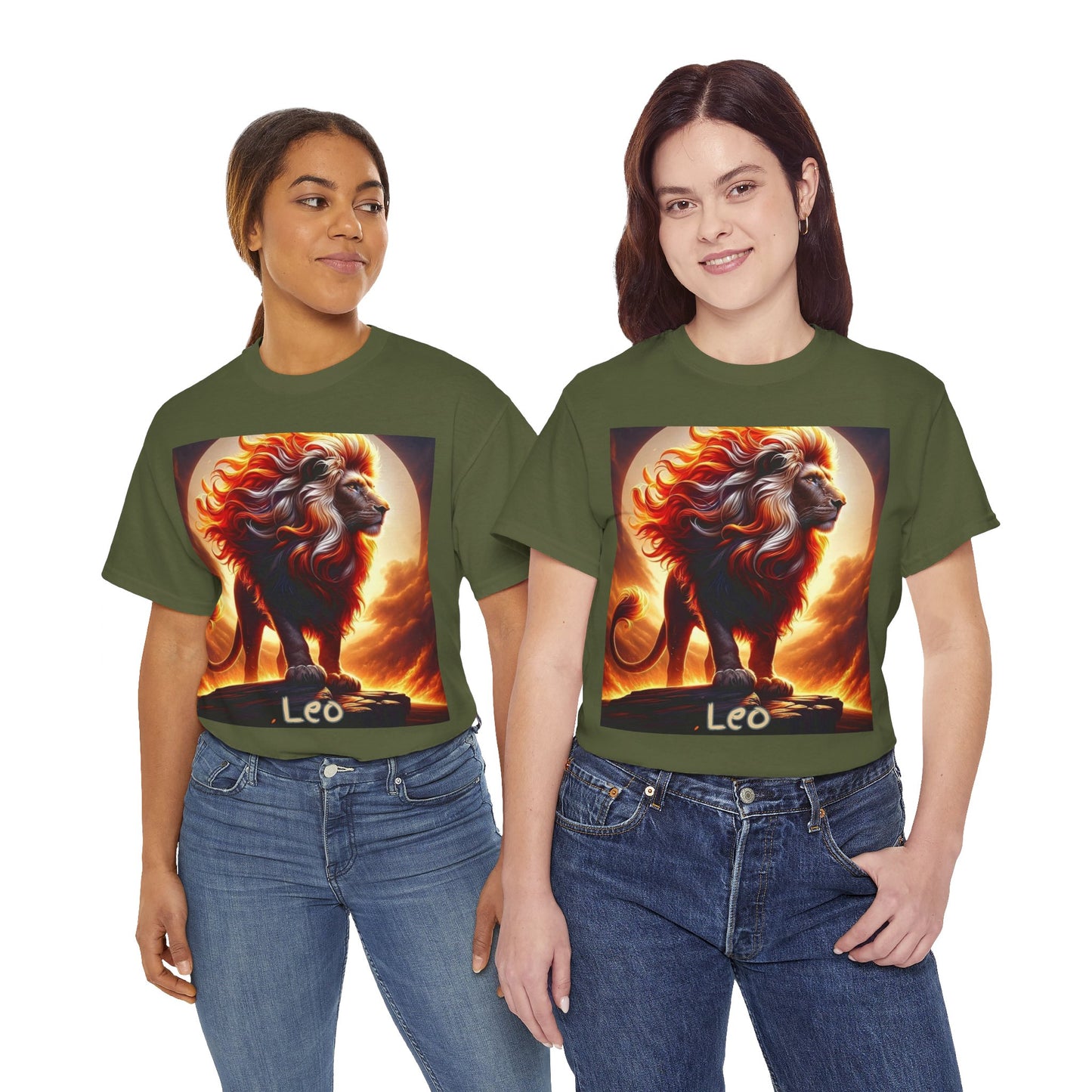 Leo Unisex Heavy Cotton Tee