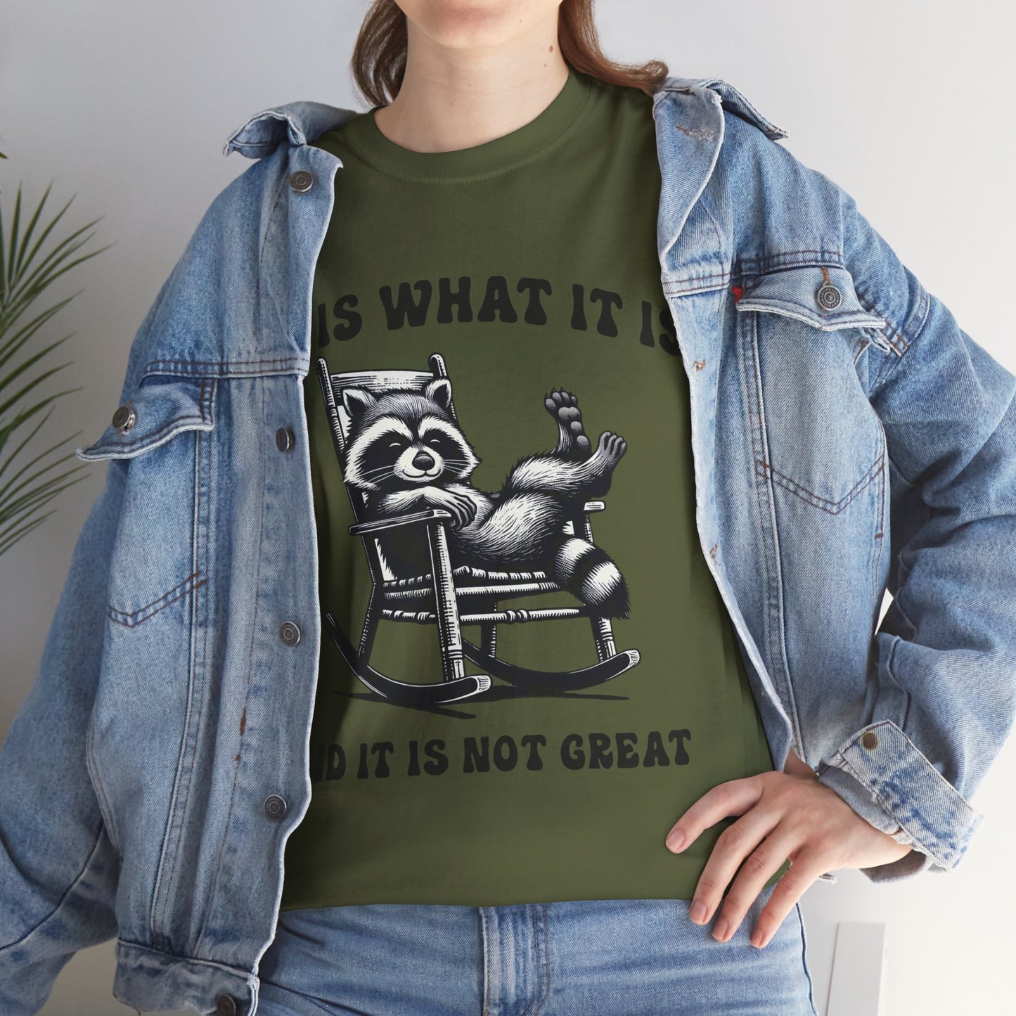 It Is What It Is Unisex Heavy Cotton Tee