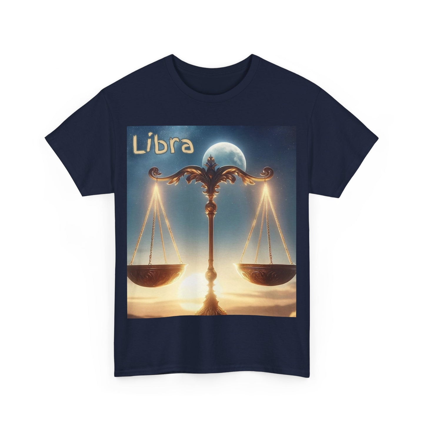 Libra Unisex Heavy Cotton Tee