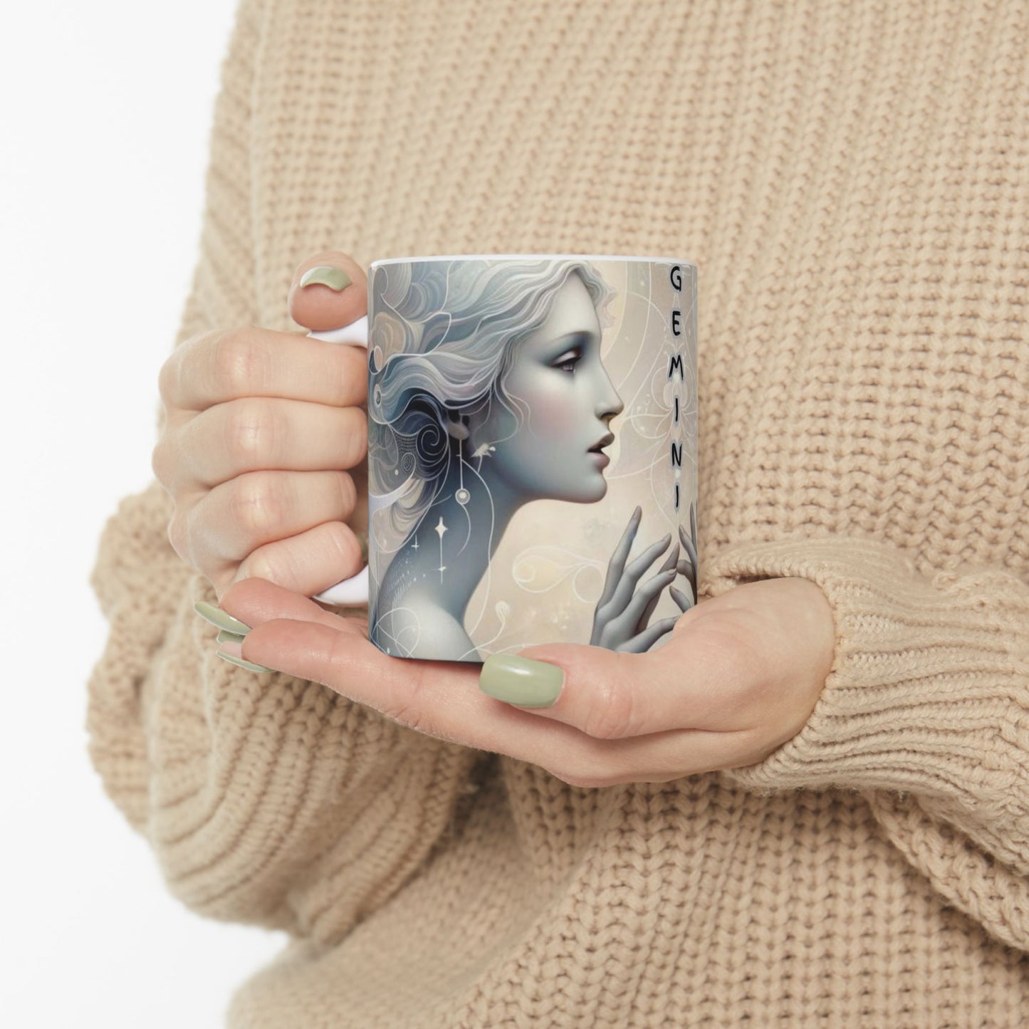 GEMINI Ceramic Mug, 11oz