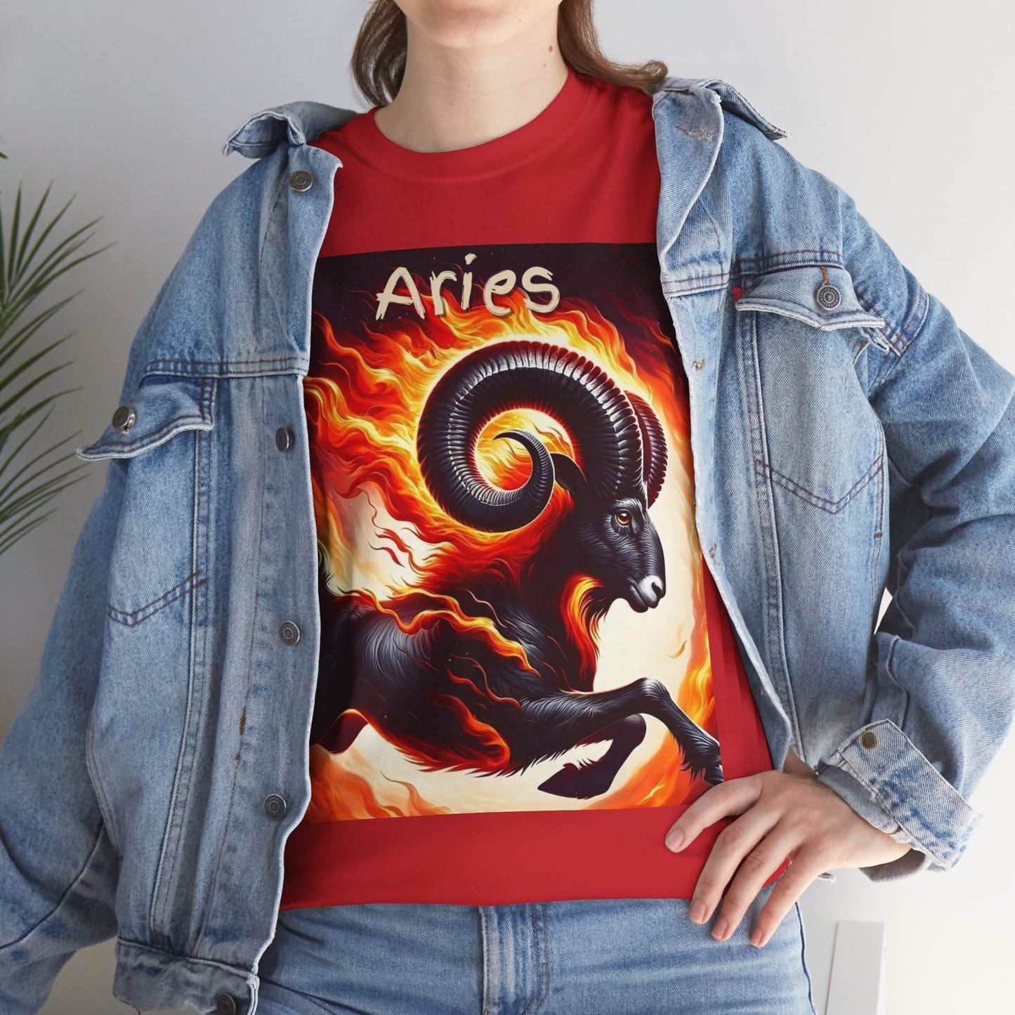 Aries Unisex Heavy Cotton Tee
