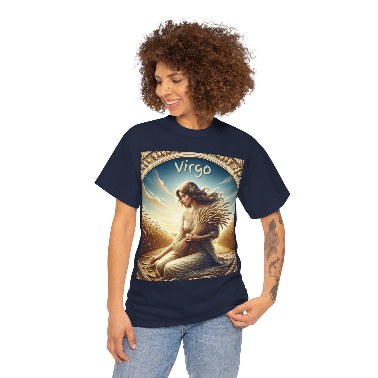 Virgo Unisex Heavy Cotton Tee
