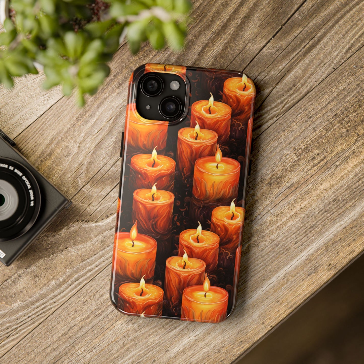 Halloween Candles Tough Phone Cases