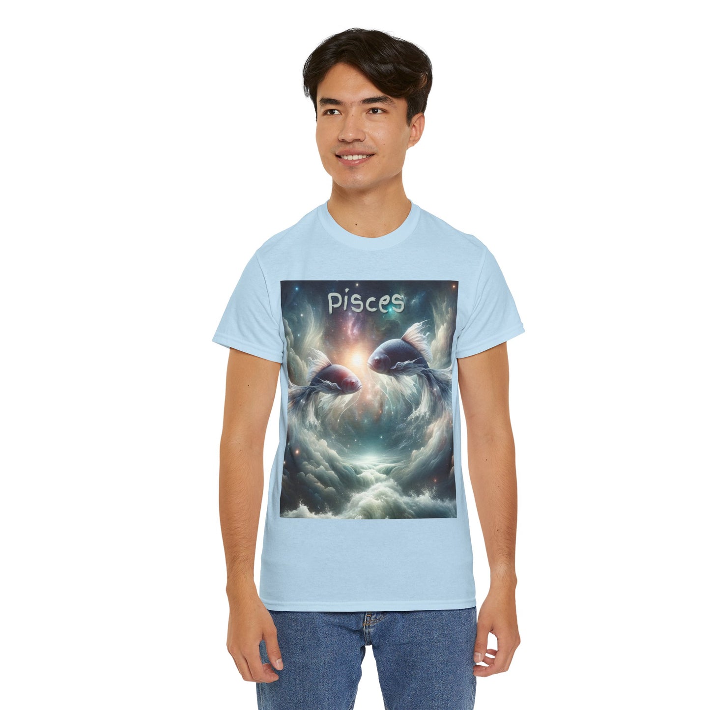 Pisces Unisex Heavy Cotton Tee