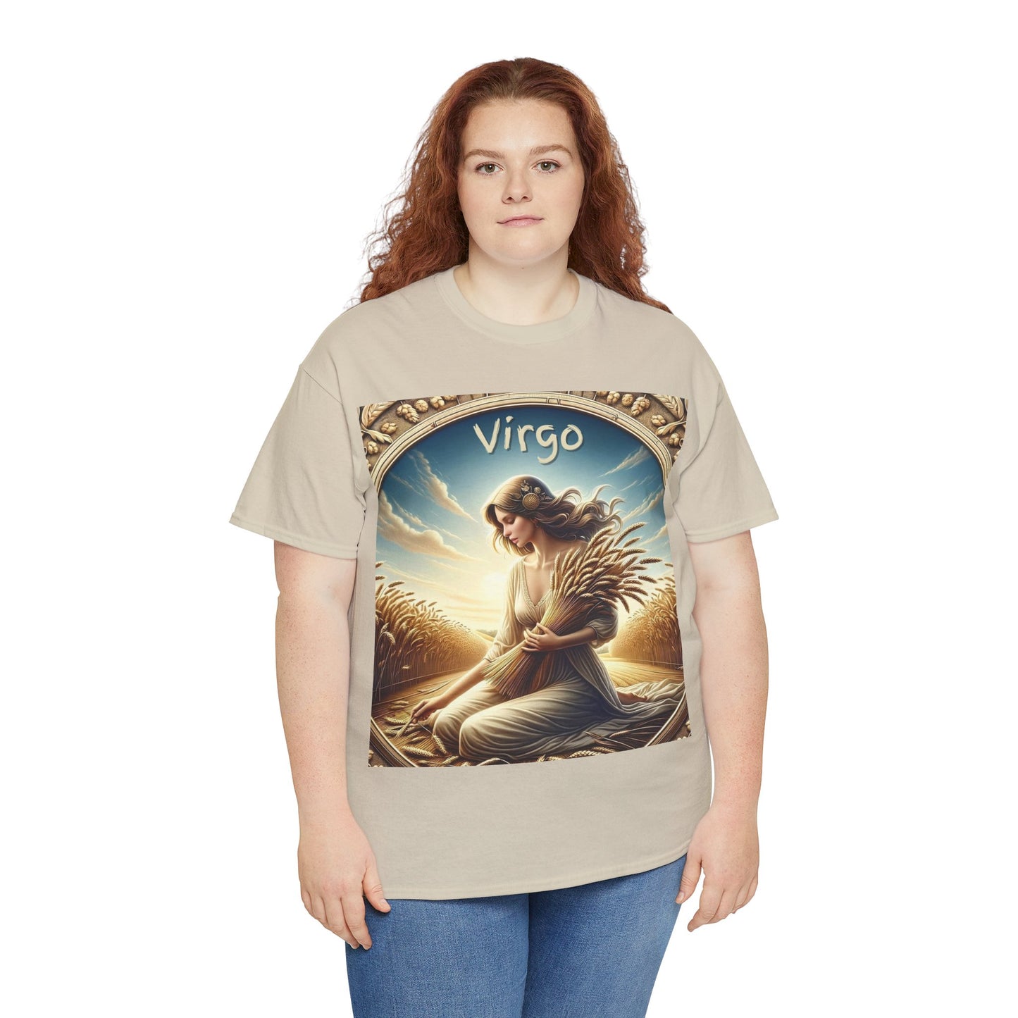 Virgo Unisex Heavy Cotton Tee