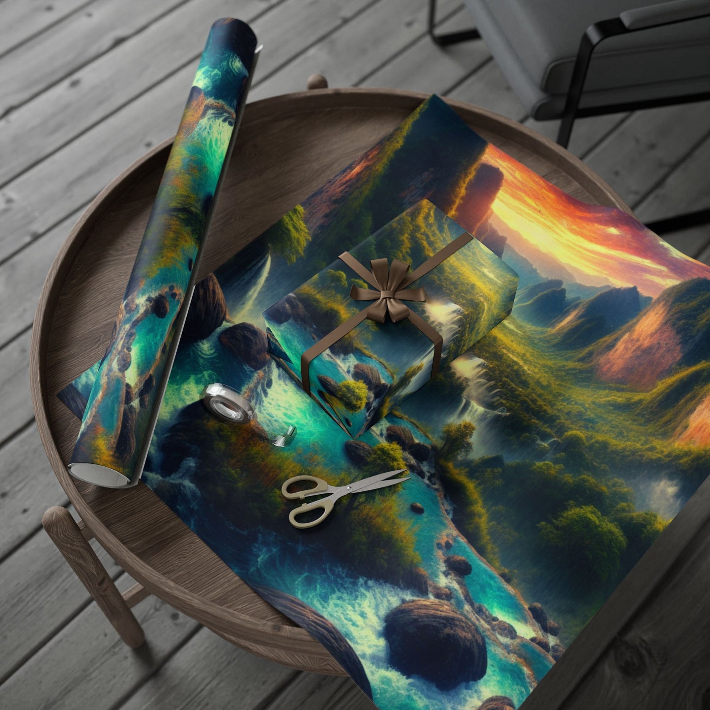 Waterfall Gift Wrapping Papers