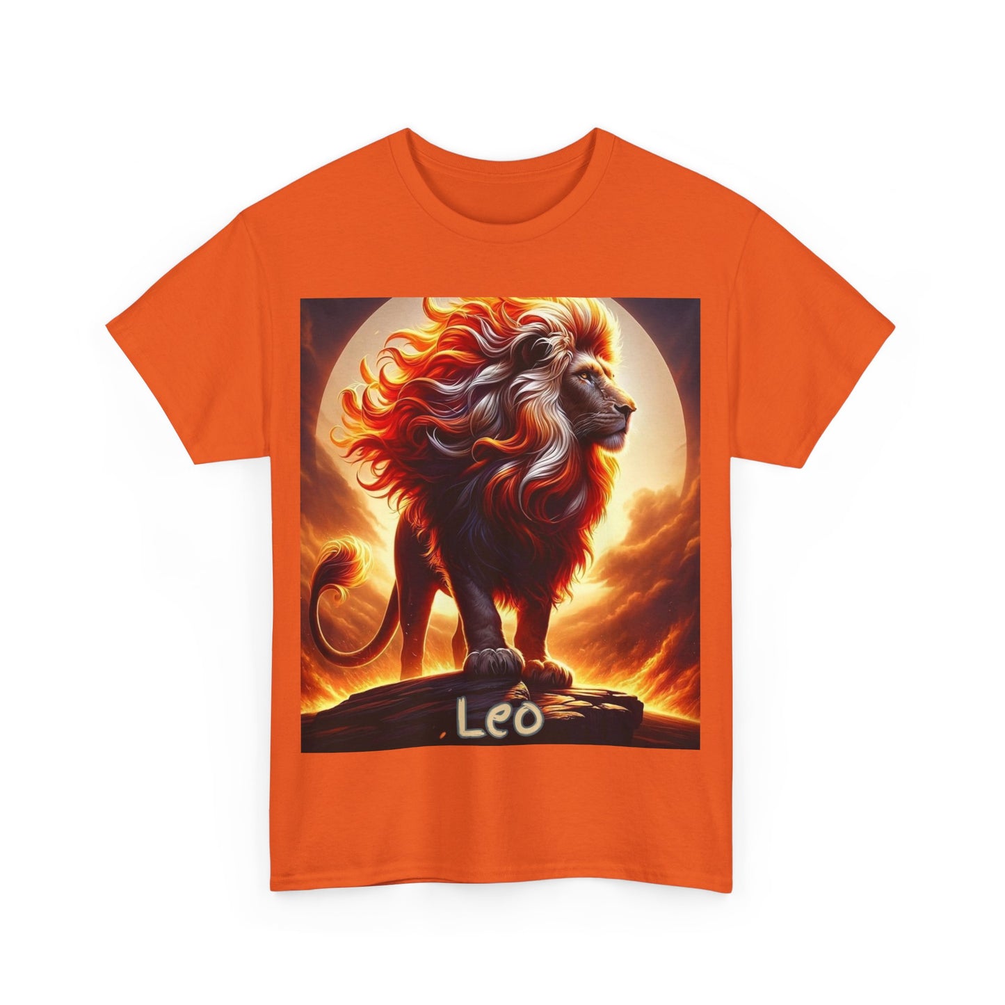 Leo Unisex Heavy Cotton Tee