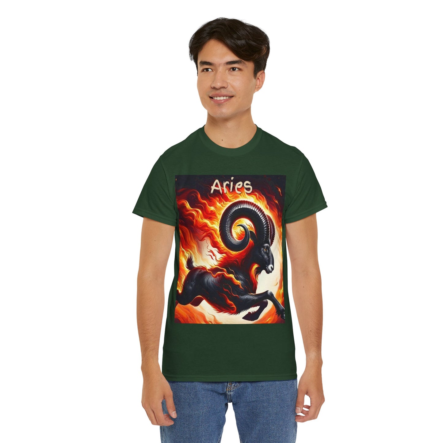 Aries Unisex Heavy Cotton Tee