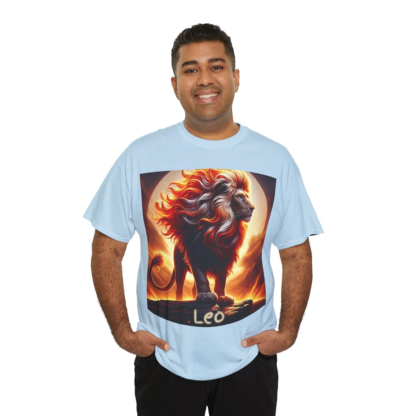 Leo Unisex Heavy Cotton Tee