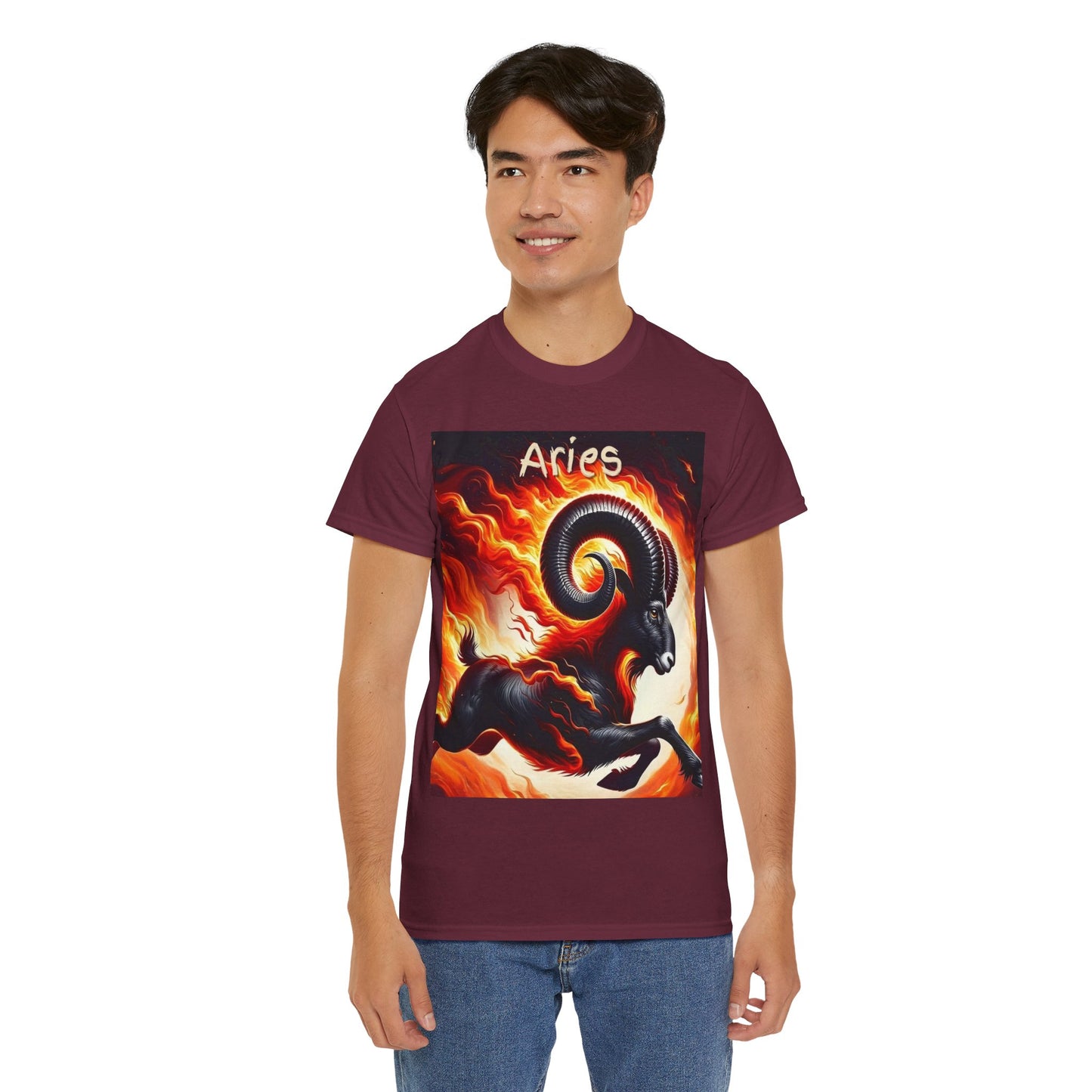 Aries Unisex Heavy Cotton Tee