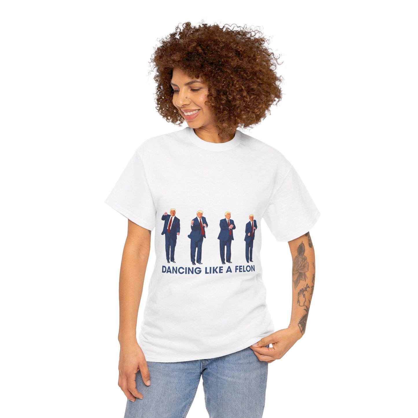 Dancing Like A Felon Unisex Heavy Cotton Tee