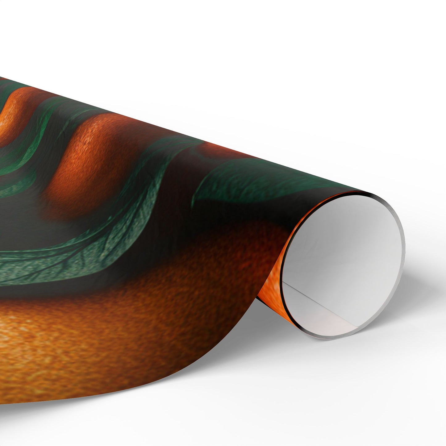 Orange Vine Themed Wrapping Papers