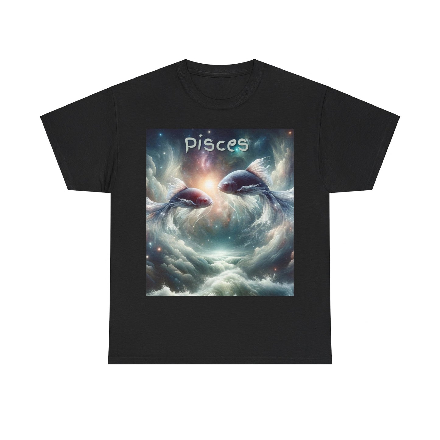 Pisces Unisex Heavy Cotton Tee