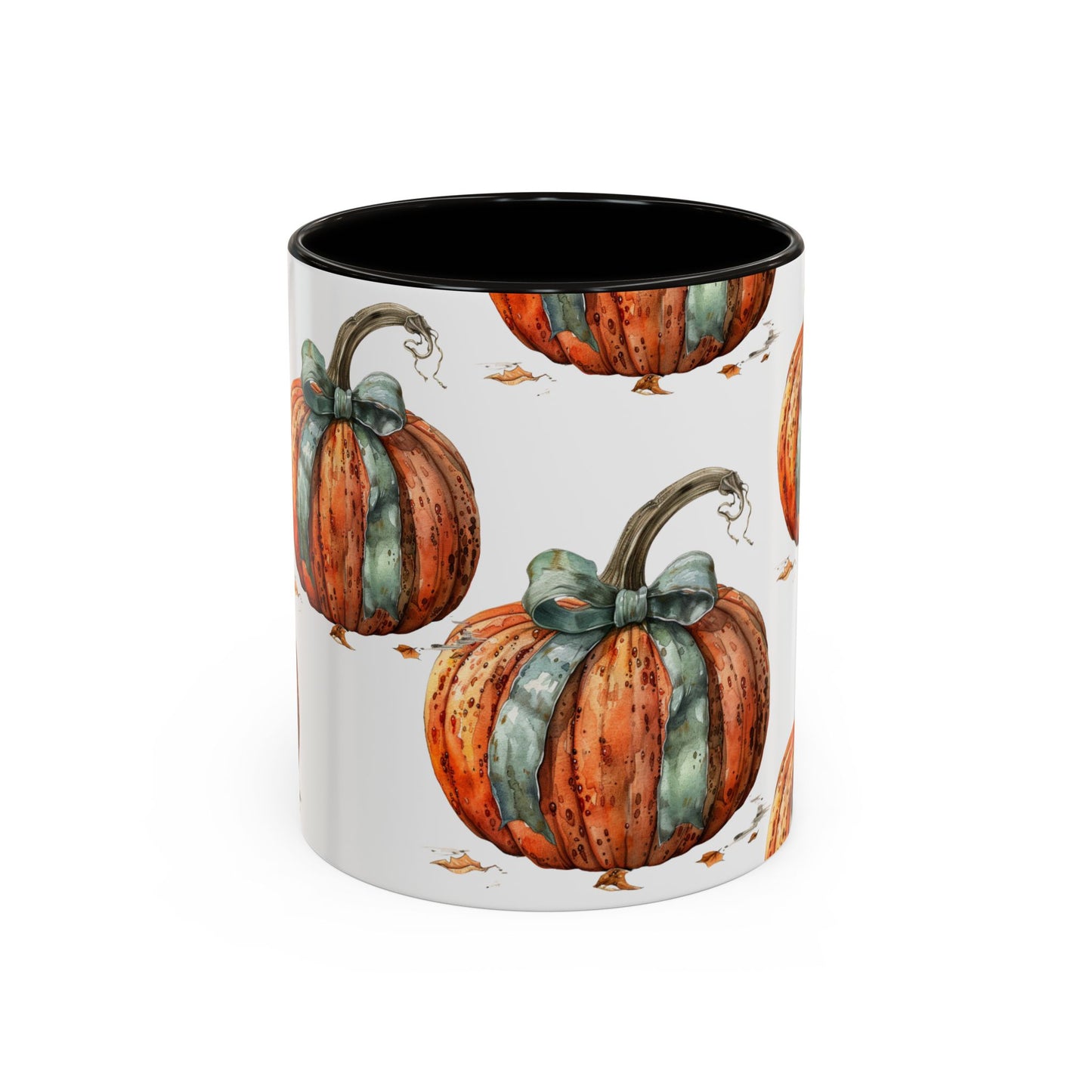 Coquette Pumpkin Colorful Mugs, 11oz