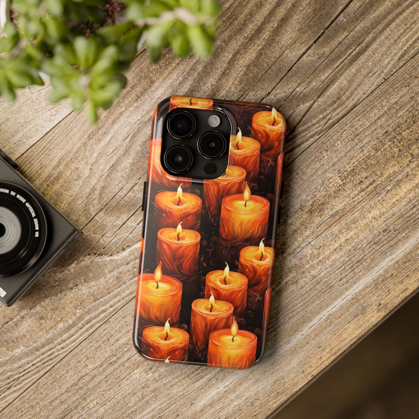 Halloween Candles Tough Phone Cases