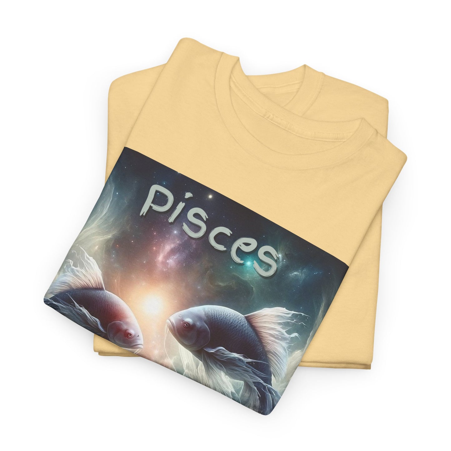 Pisces Unisex Heavy Cotton Tee