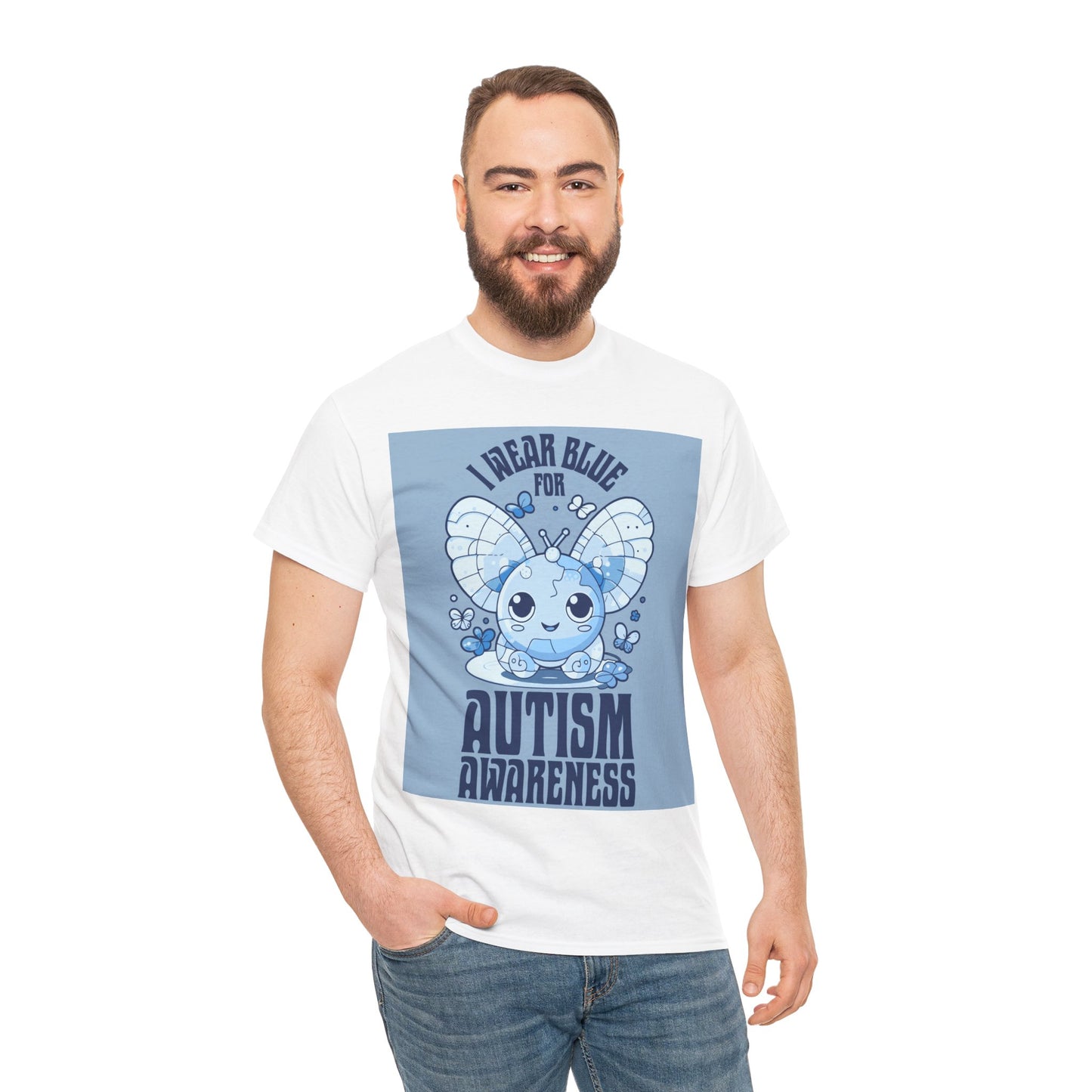 Autism Awareness Unisex Heavy Cotton Tee