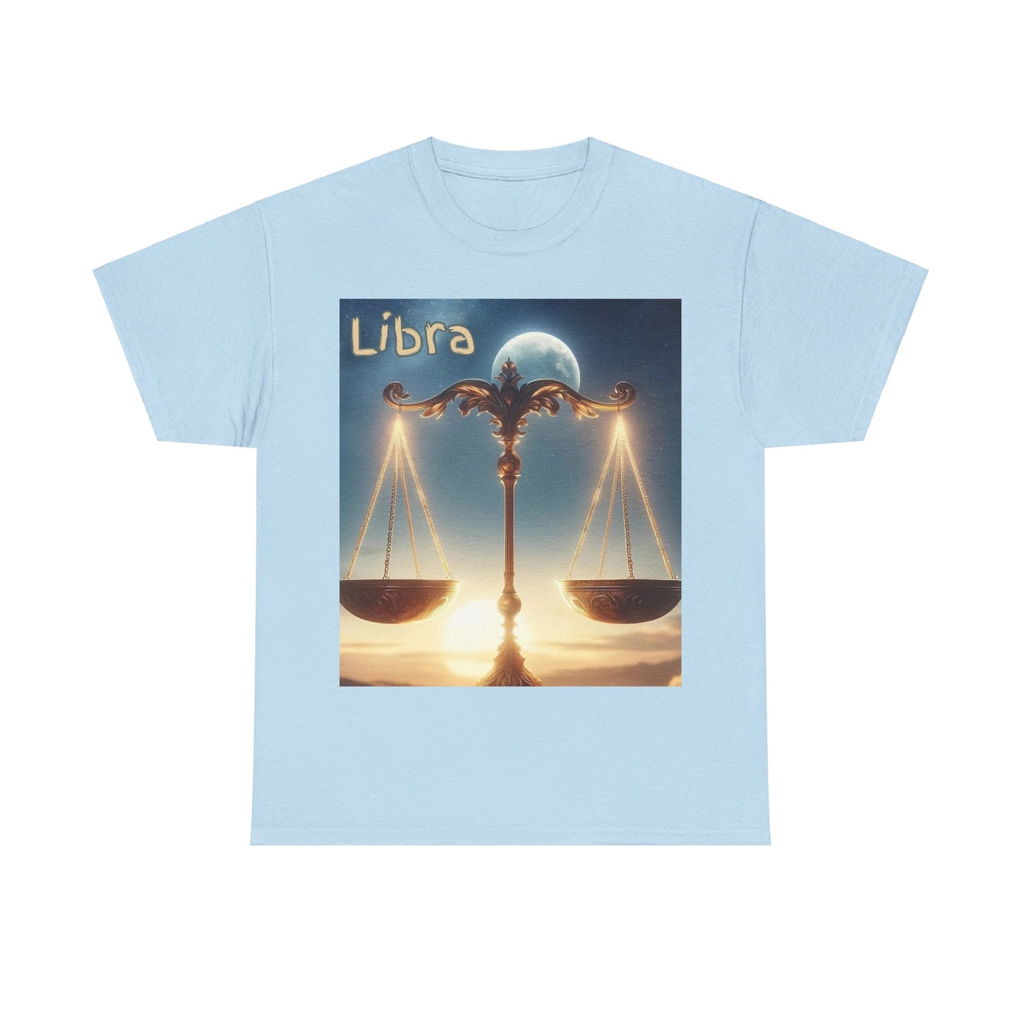 Libra Unisex Heavy Cotton Tee