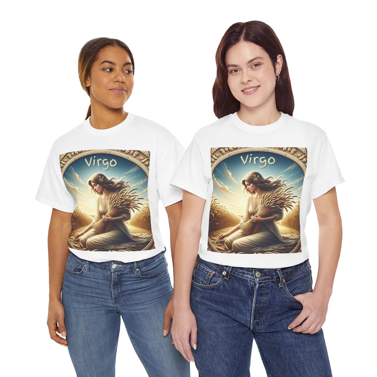 Virgo Unisex Heavy Cotton Tee