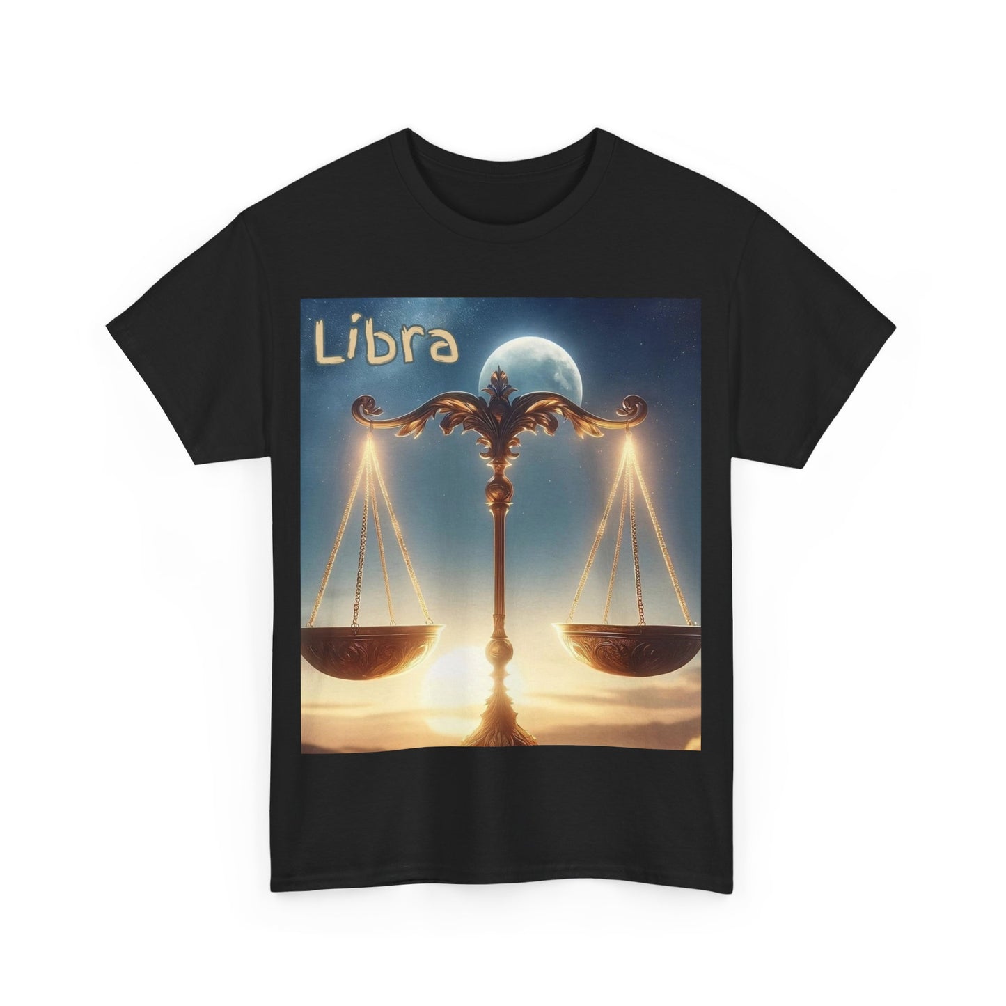 Libra Unisex Heavy Cotton Tee