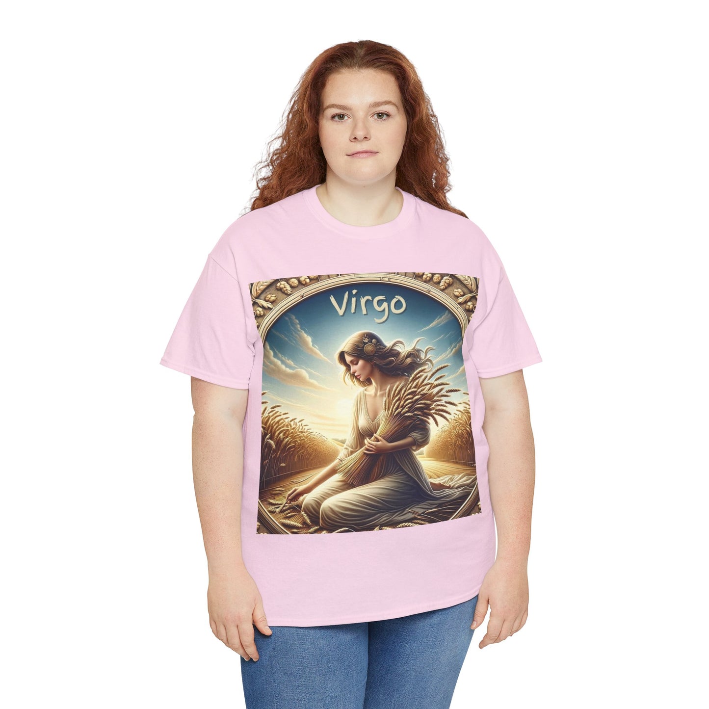 Virgo Unisex Heavy Cotton Tee