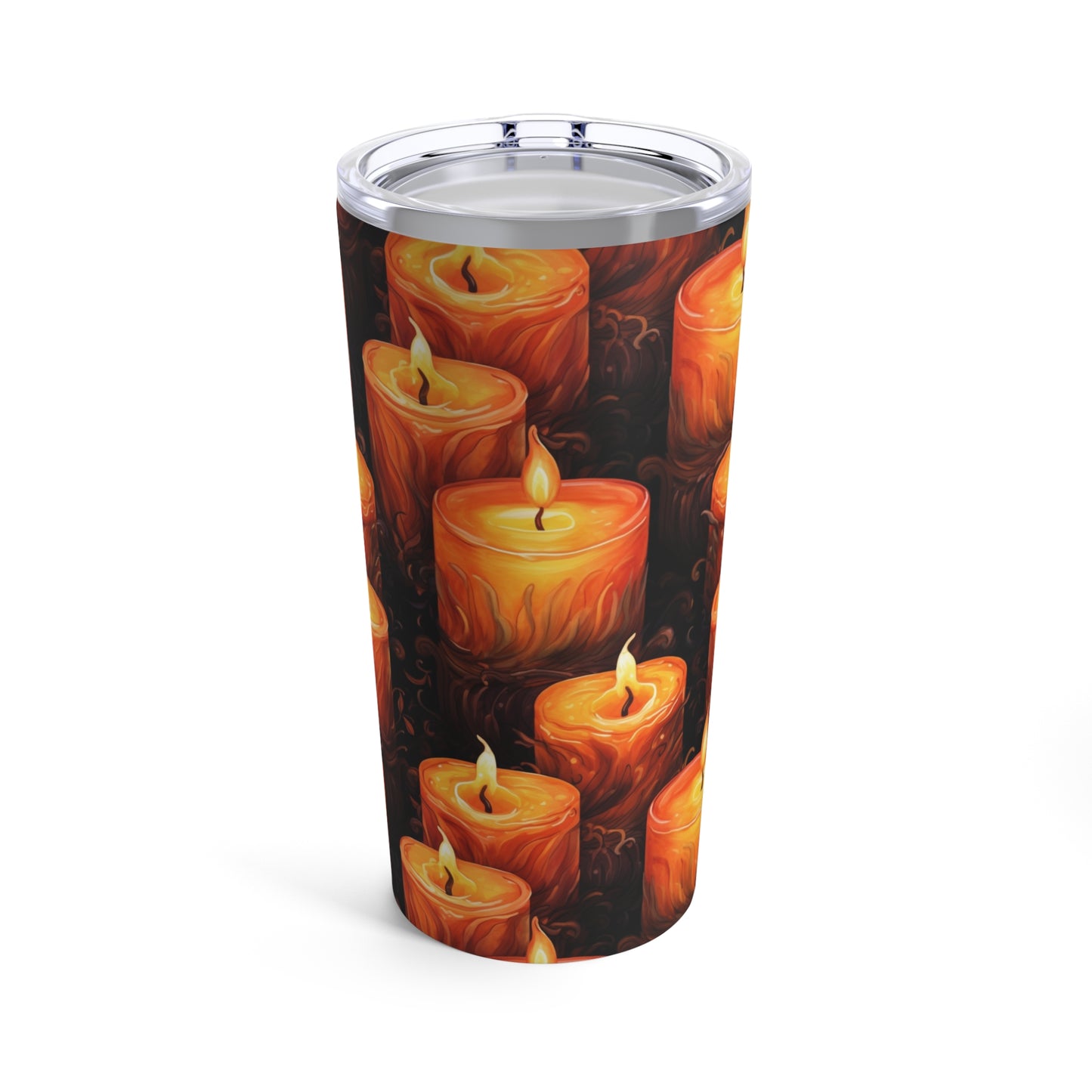 Halloween/Fall Candles Tumbler 20oz