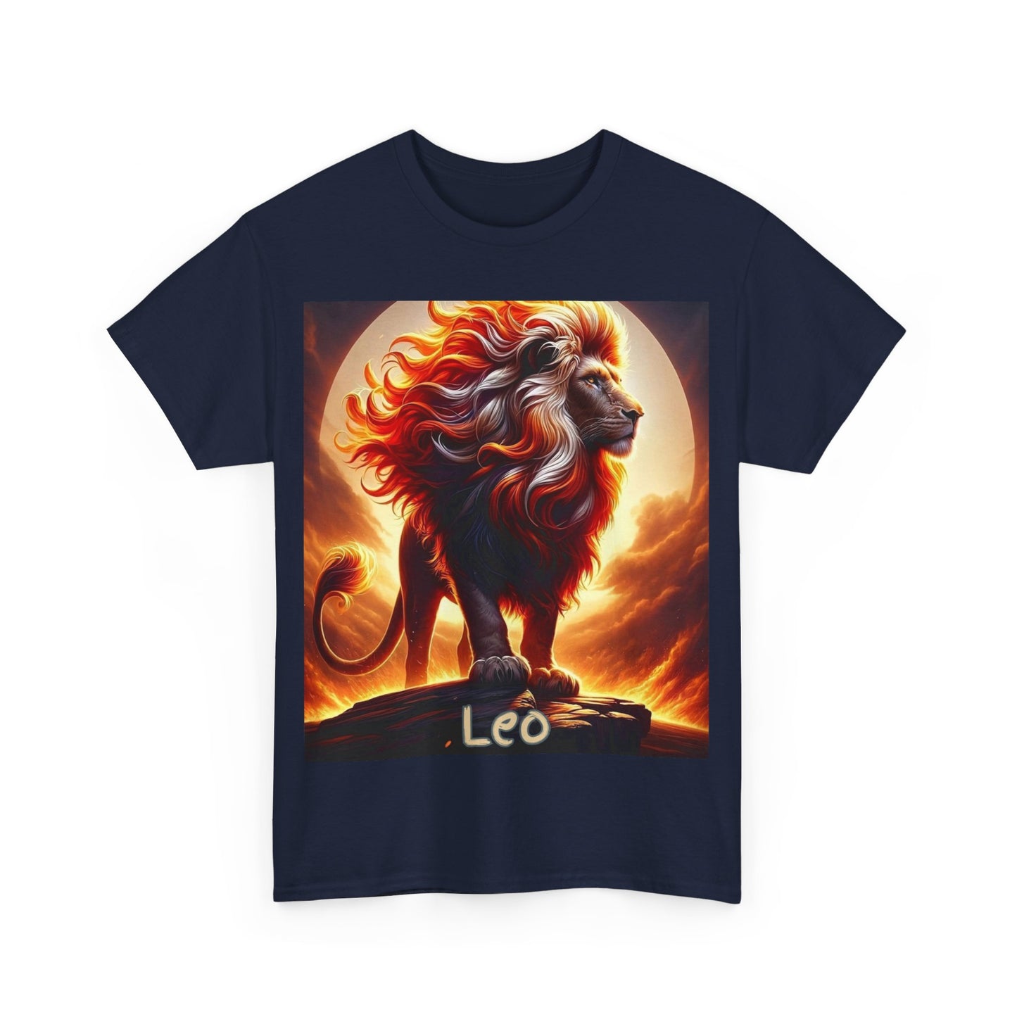Leo Unisex Heavy Cotton Tee