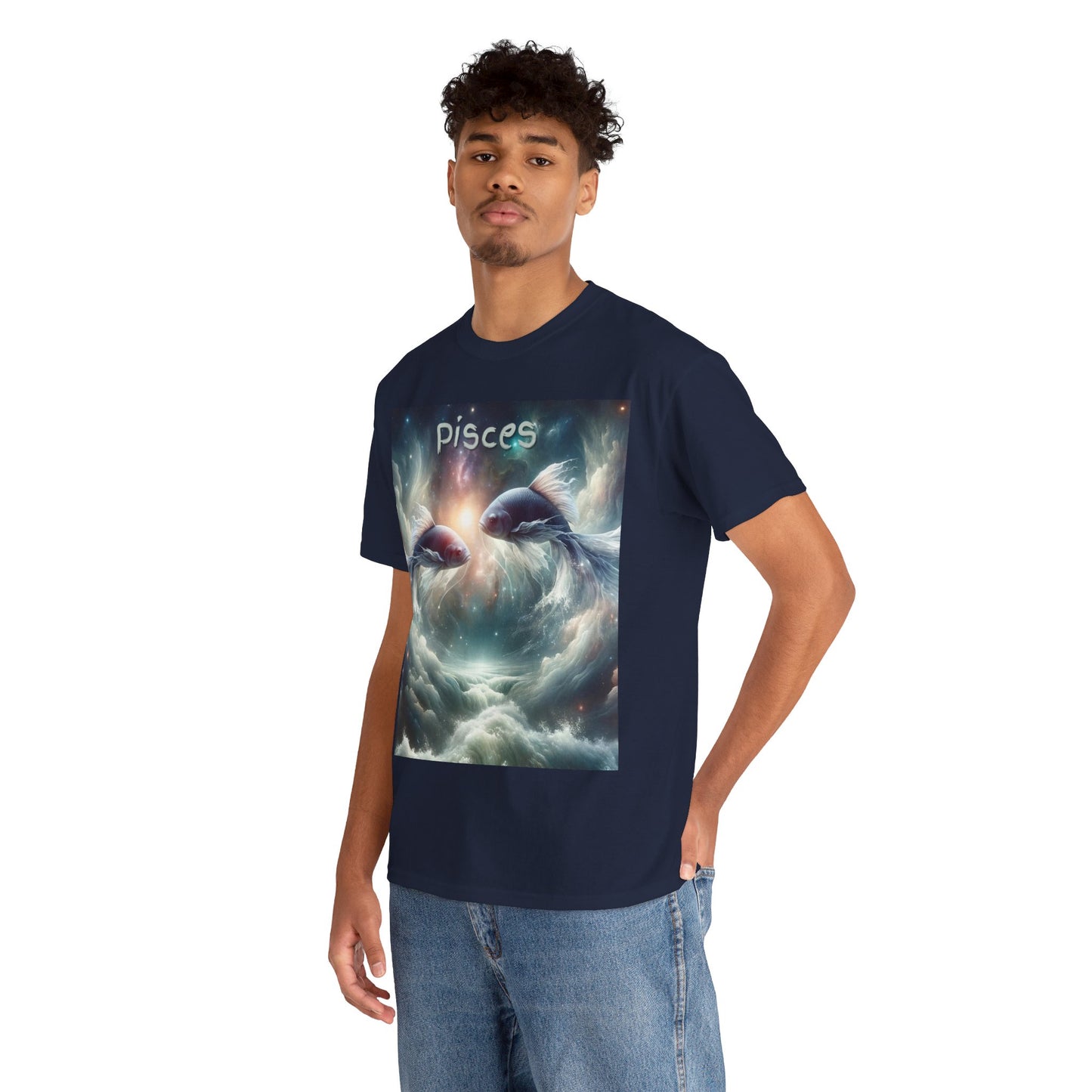 Pisces Unisex Heavy Cotton Tee