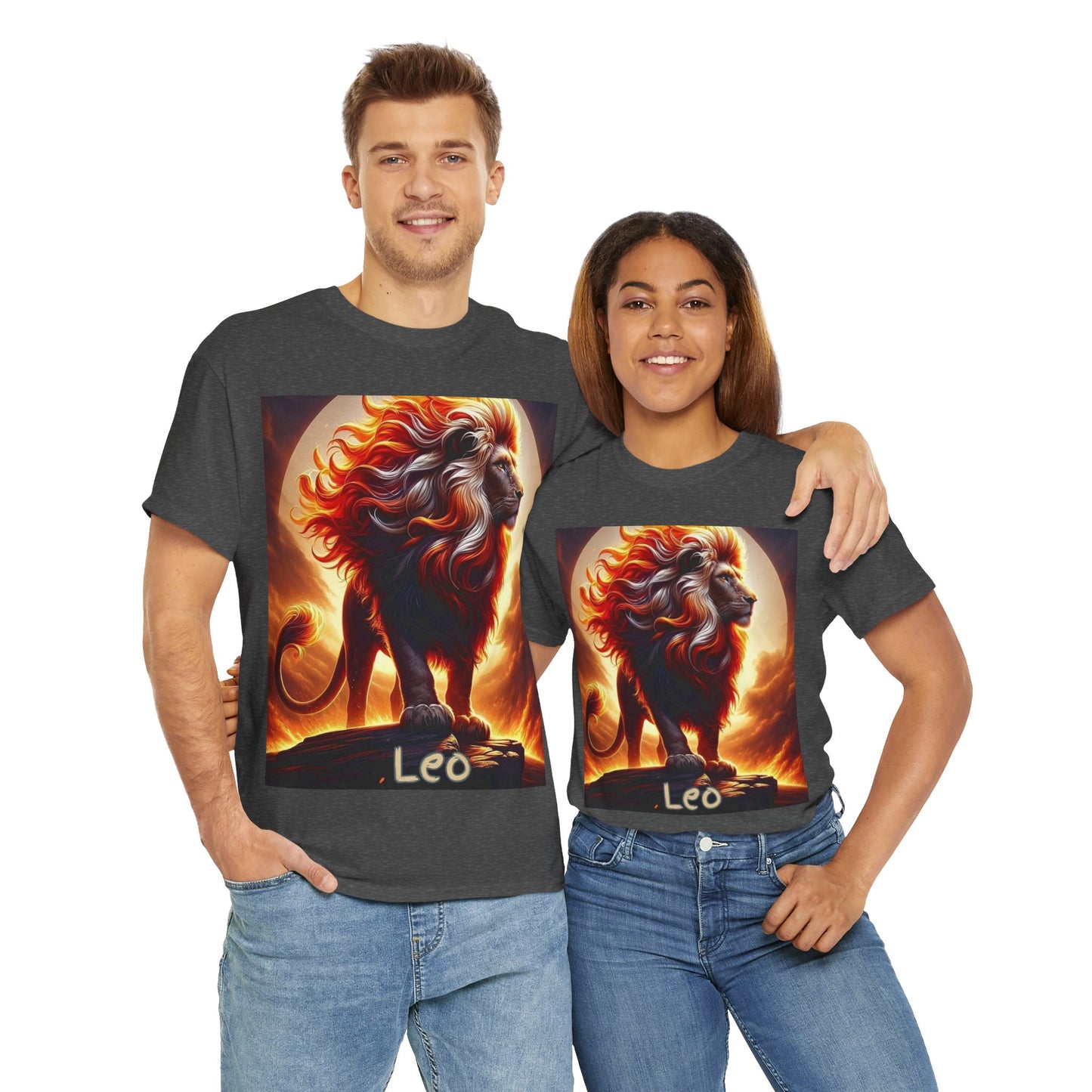 Leo Unisex Heavy Cotton Tee